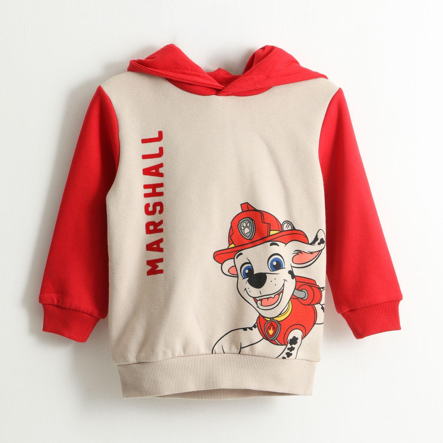 Polerón Cerrado Niño Hoodie Marshall Beige Paw Patrol-0