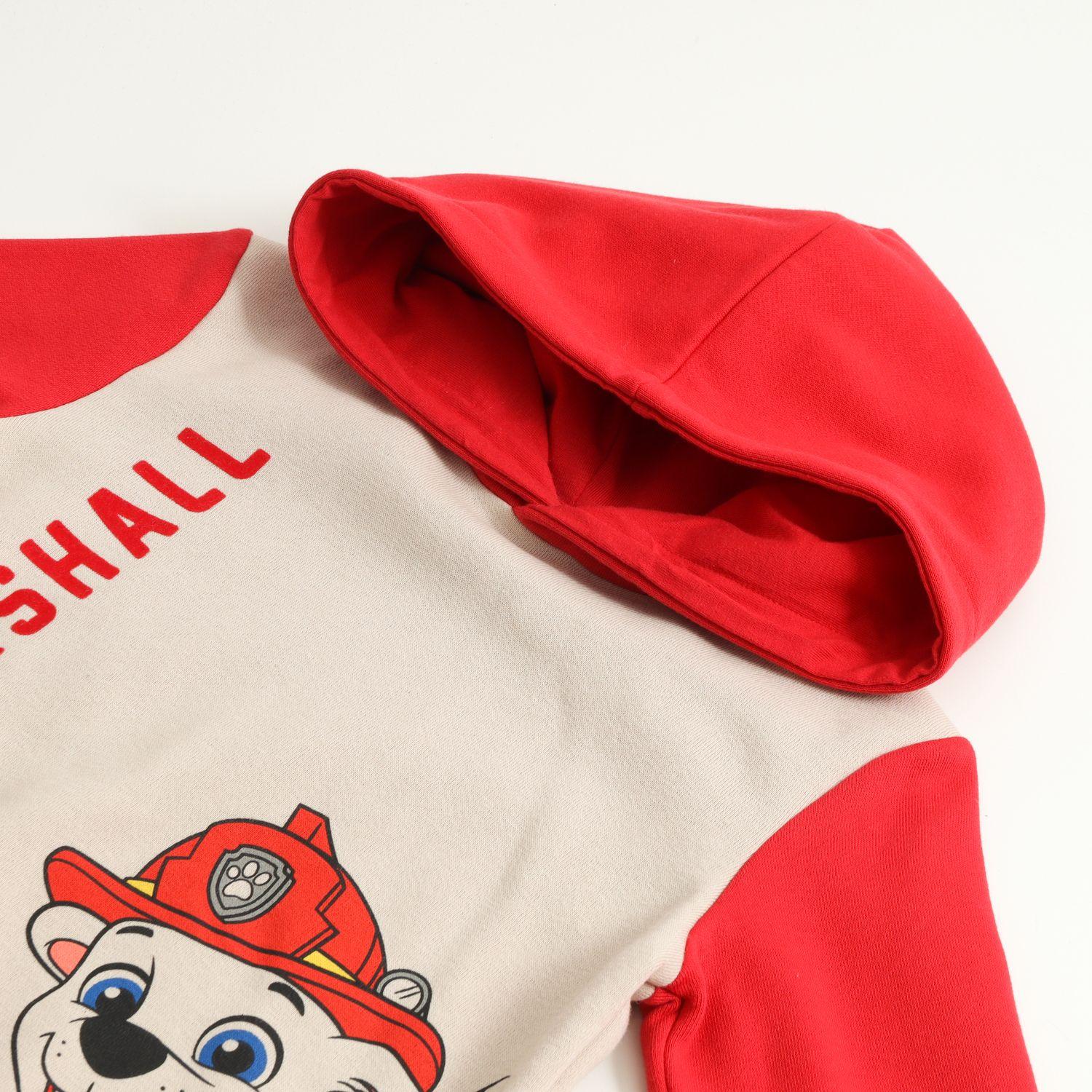 Polerón Cerrado Niño Hoodie Marshall Beige Paw Patrol-2