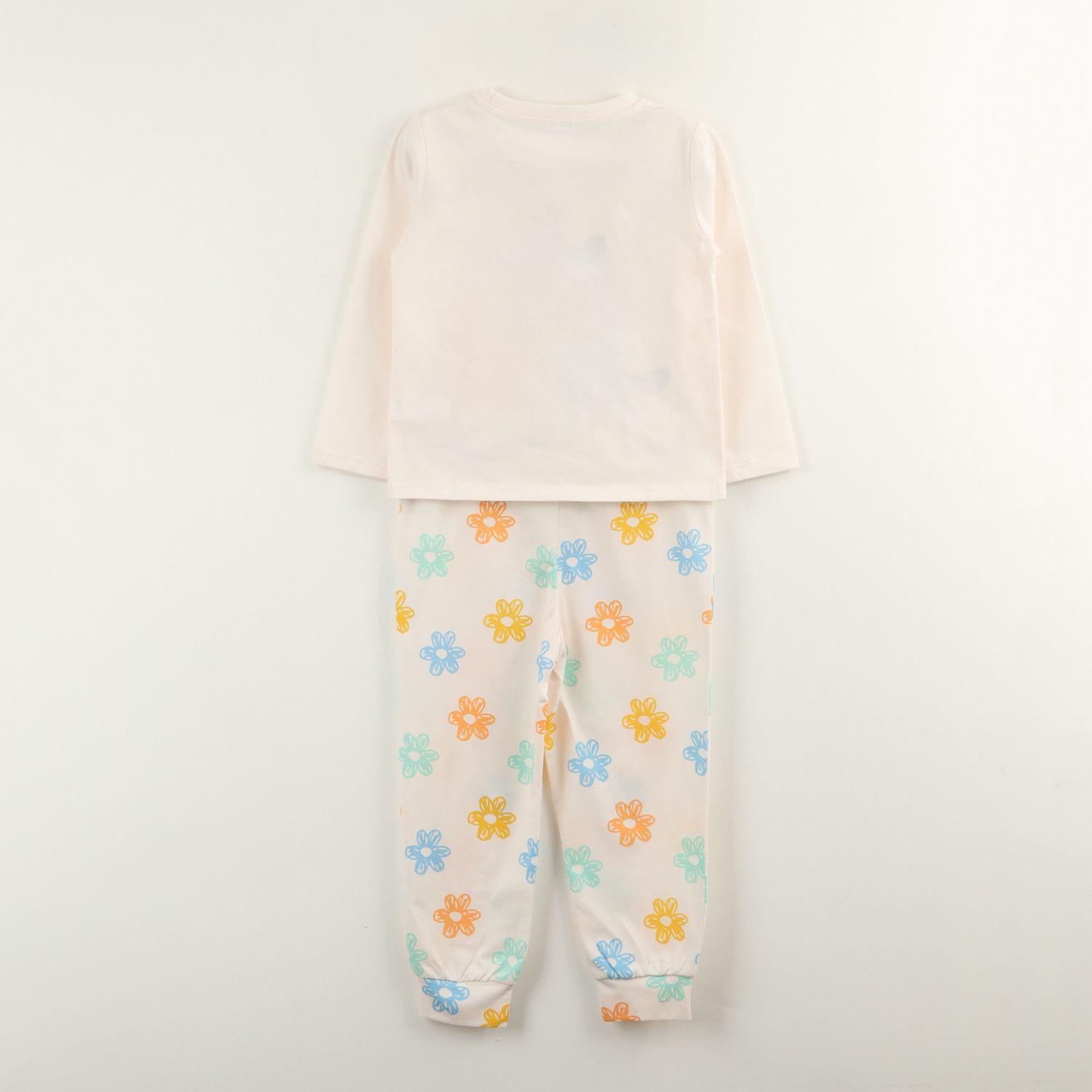 Conjunto Pijama Niña Beige Bingo Y Bluey-3