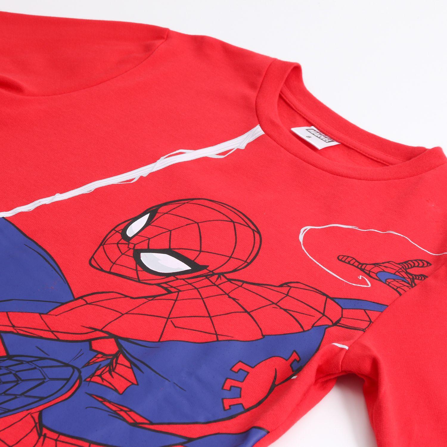 Pijama Manga Larga Spiderman Webb Swing Rojo Marvel-2