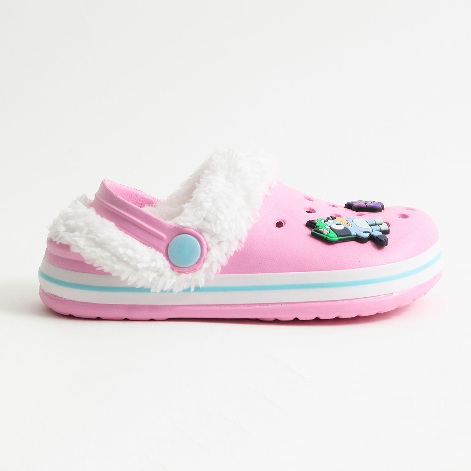 Zueco de Eva Niña Chiporro Pins Rosado Bingo & Bluey-0