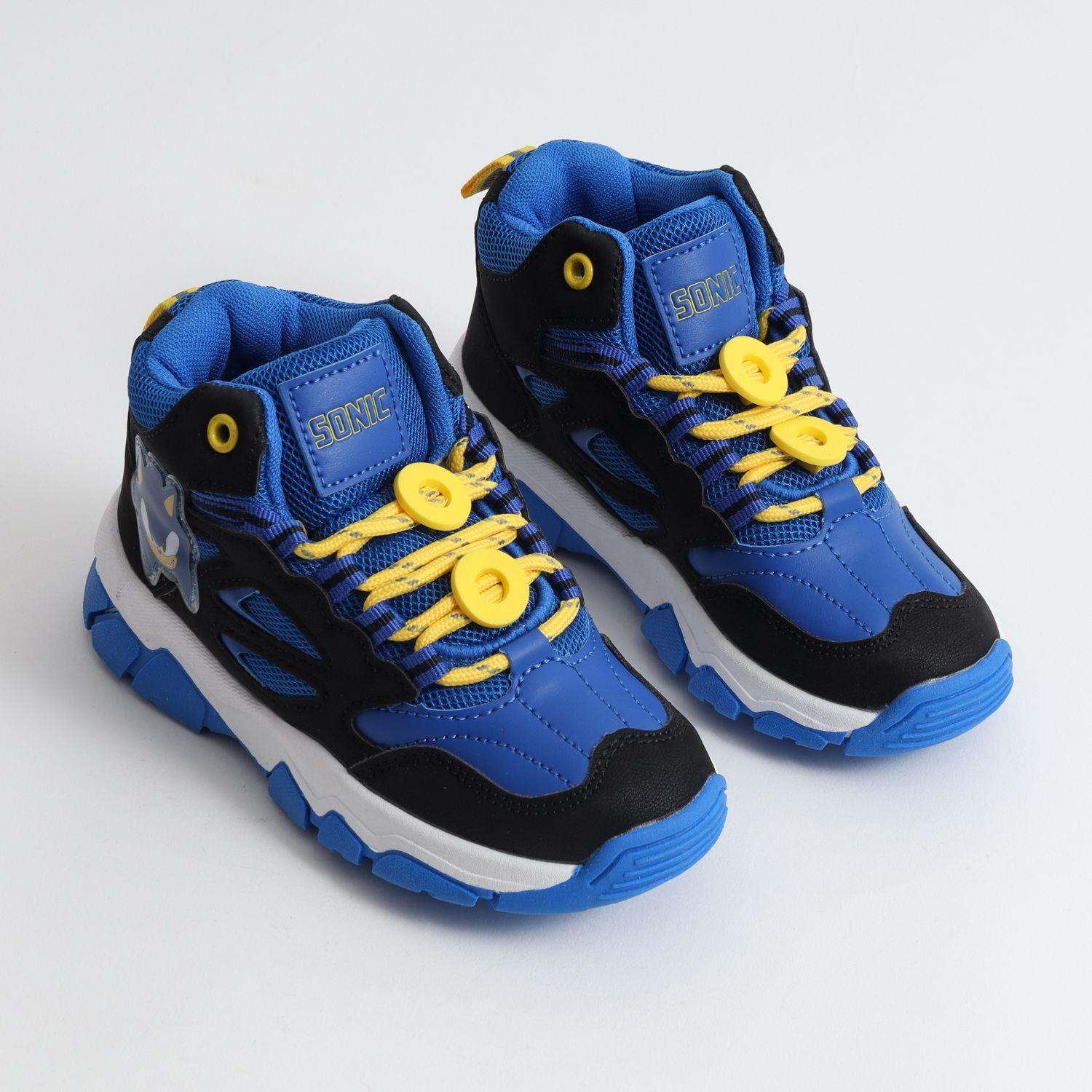 Zapatilla Outdoor Niño Personaje Azul Sonic-1