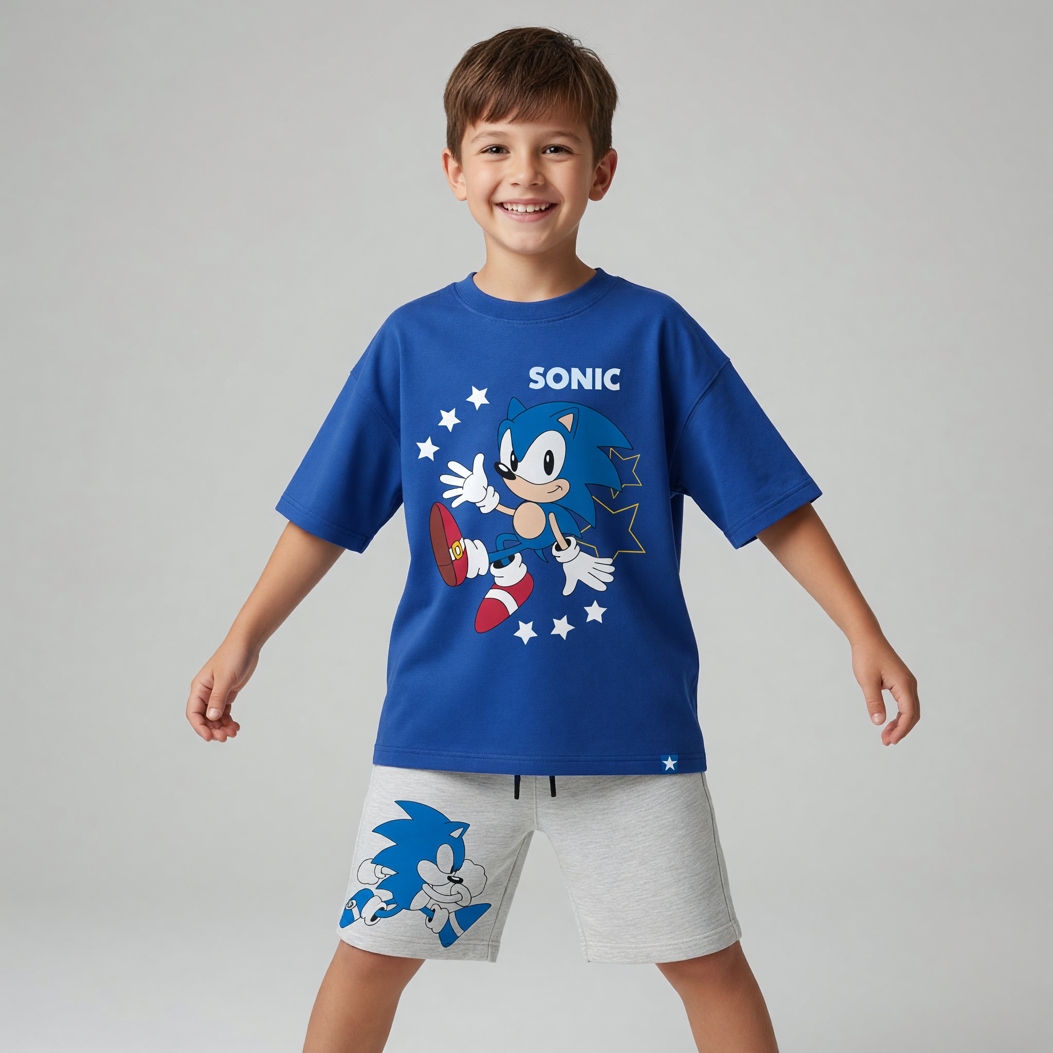 Conjunto Niño Sonic Azul-0