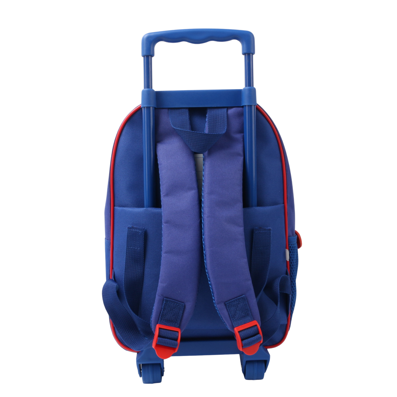 Mochila Escolar con Ruedas Niño Spiderman Azul Marvel-1