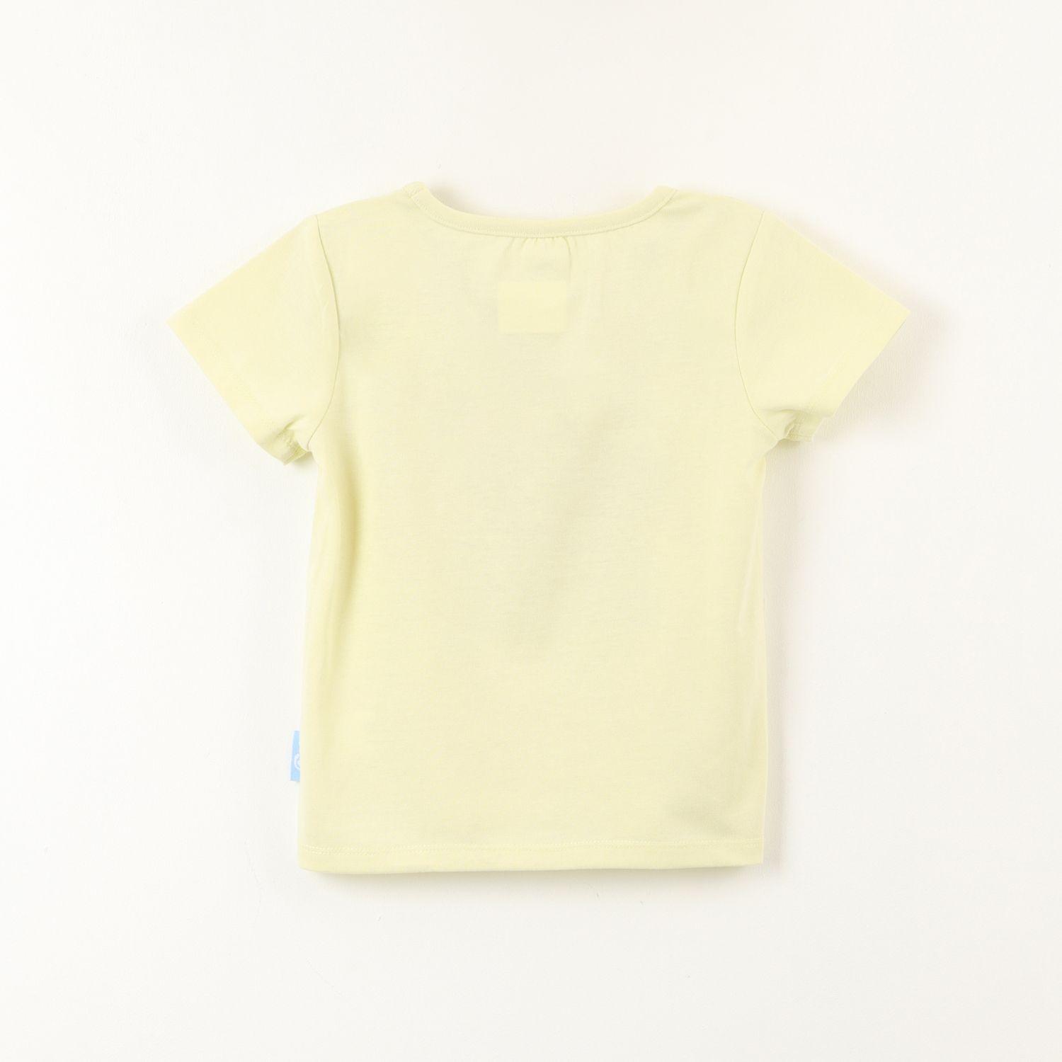 Polera Manga Corta Niña Arcoiris Verde Bluey-2