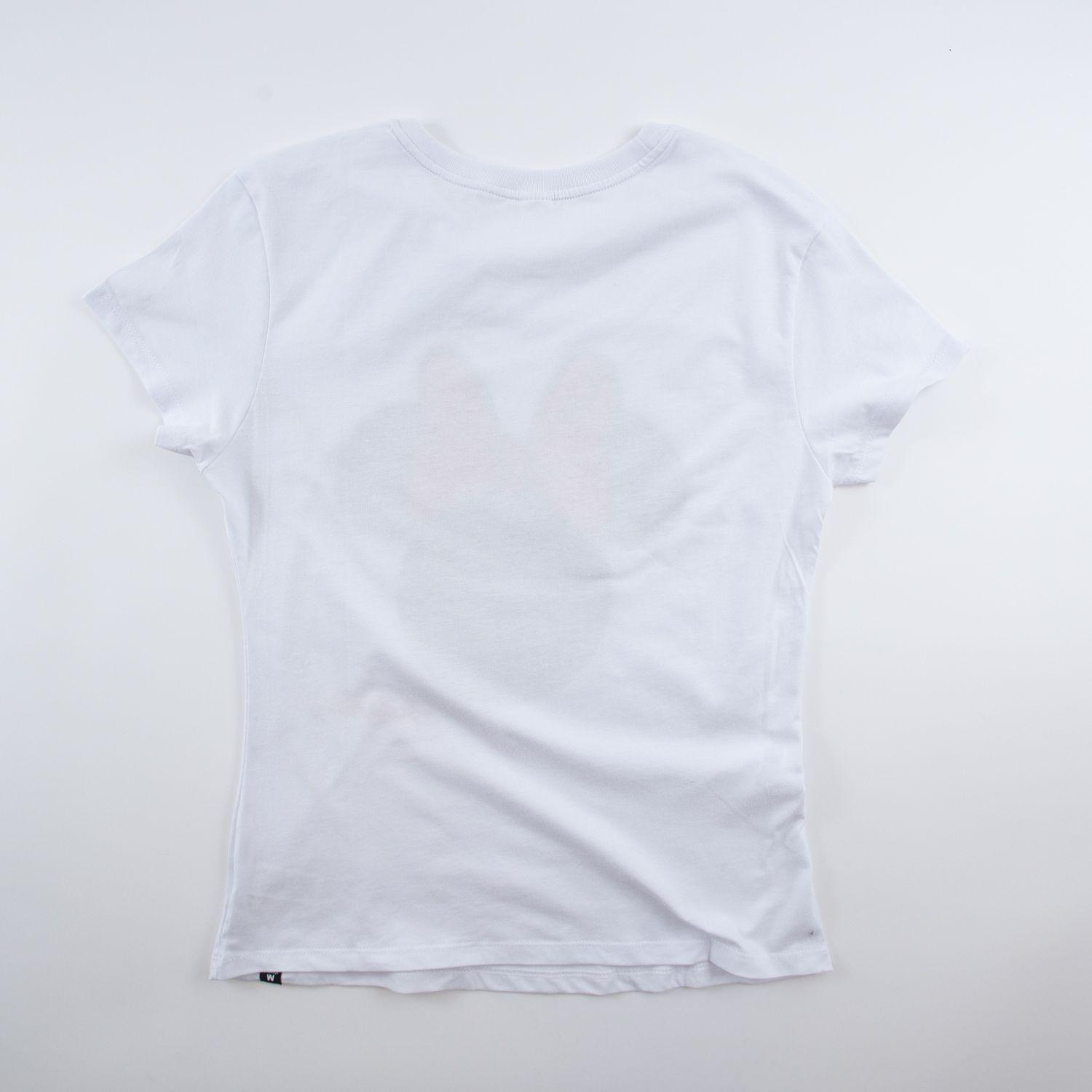 Polera Mujer Minnie Icon Ribbon Blanco Disney-3