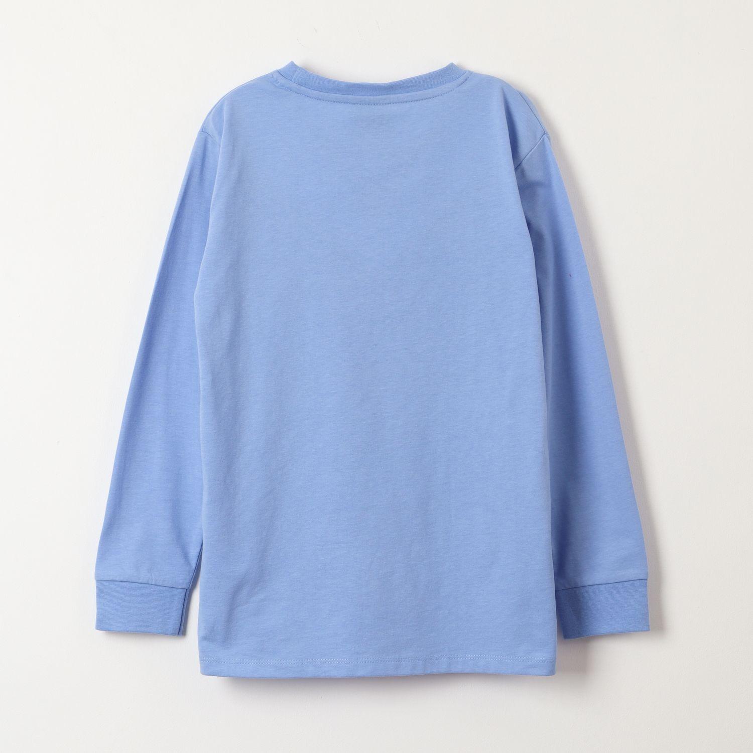 Polera Manga Larga Niño Outta Here! Azul Sonic-2