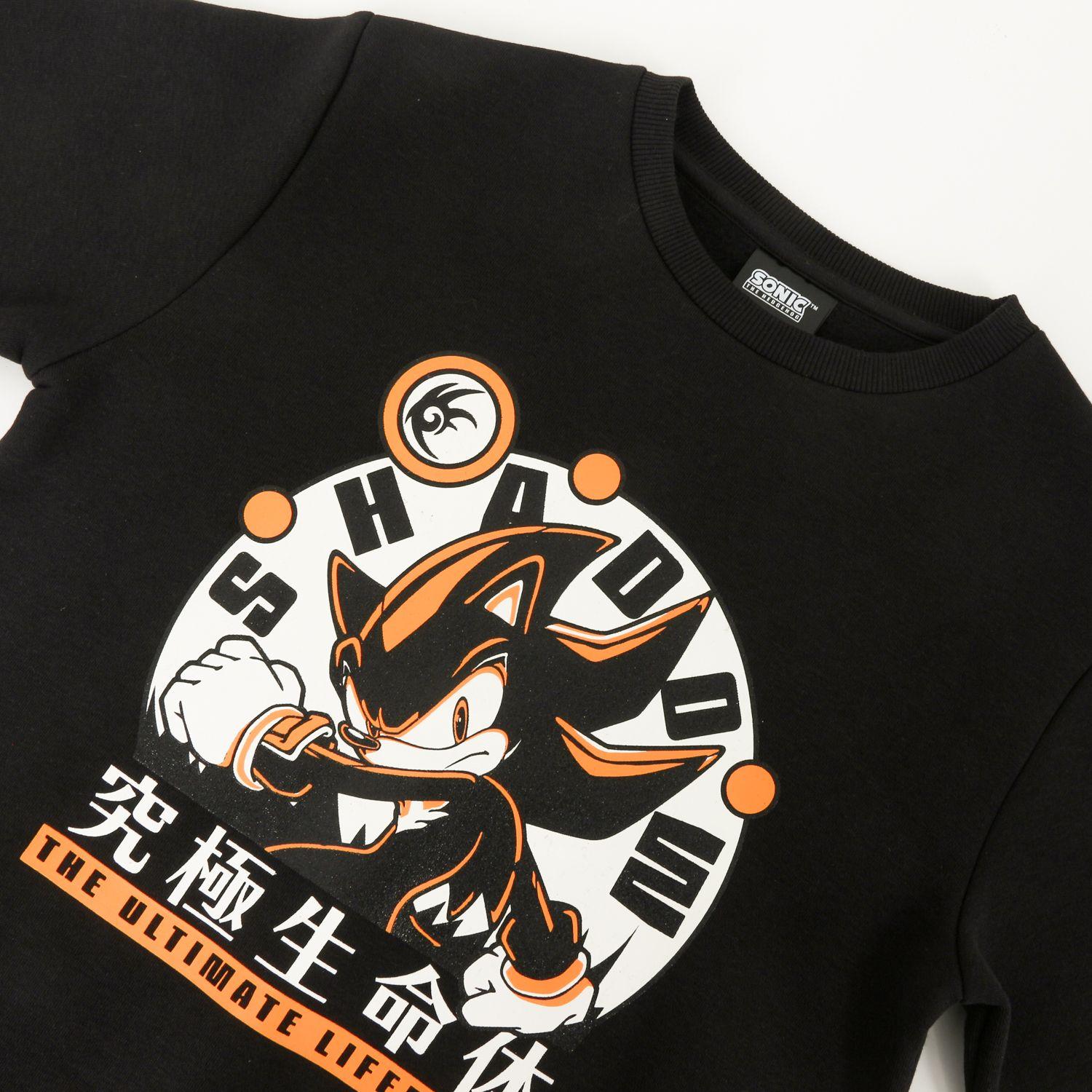 Conjunto Buzo Niño Shadow Negro Sonic-2
