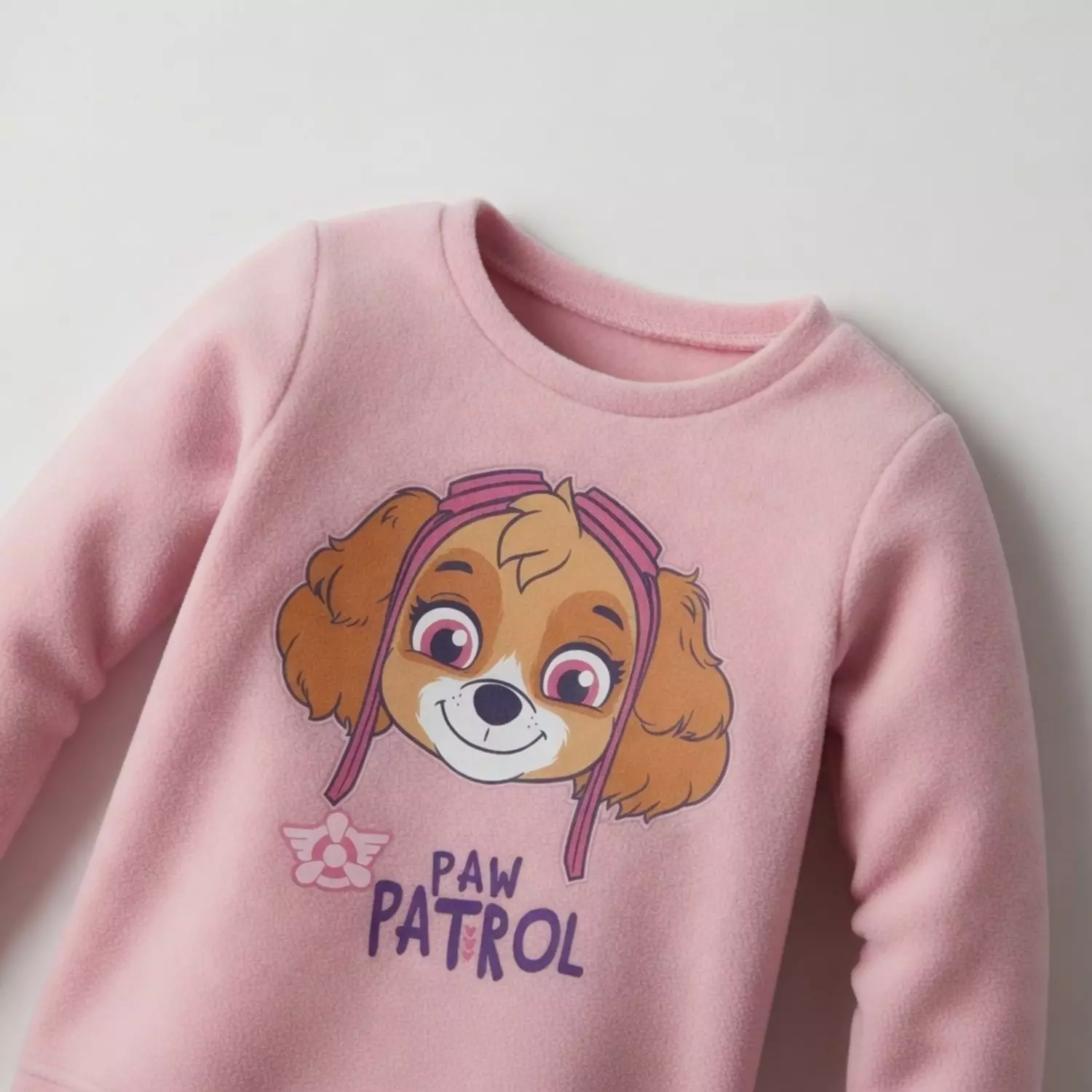 Pijama Manga Larga Niña Print Skye Rosado Paw Patrol-2