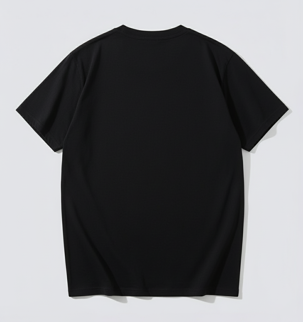 Polera Manga Corta Niño Saja Boys Negro Kpop Demon Hunters-2