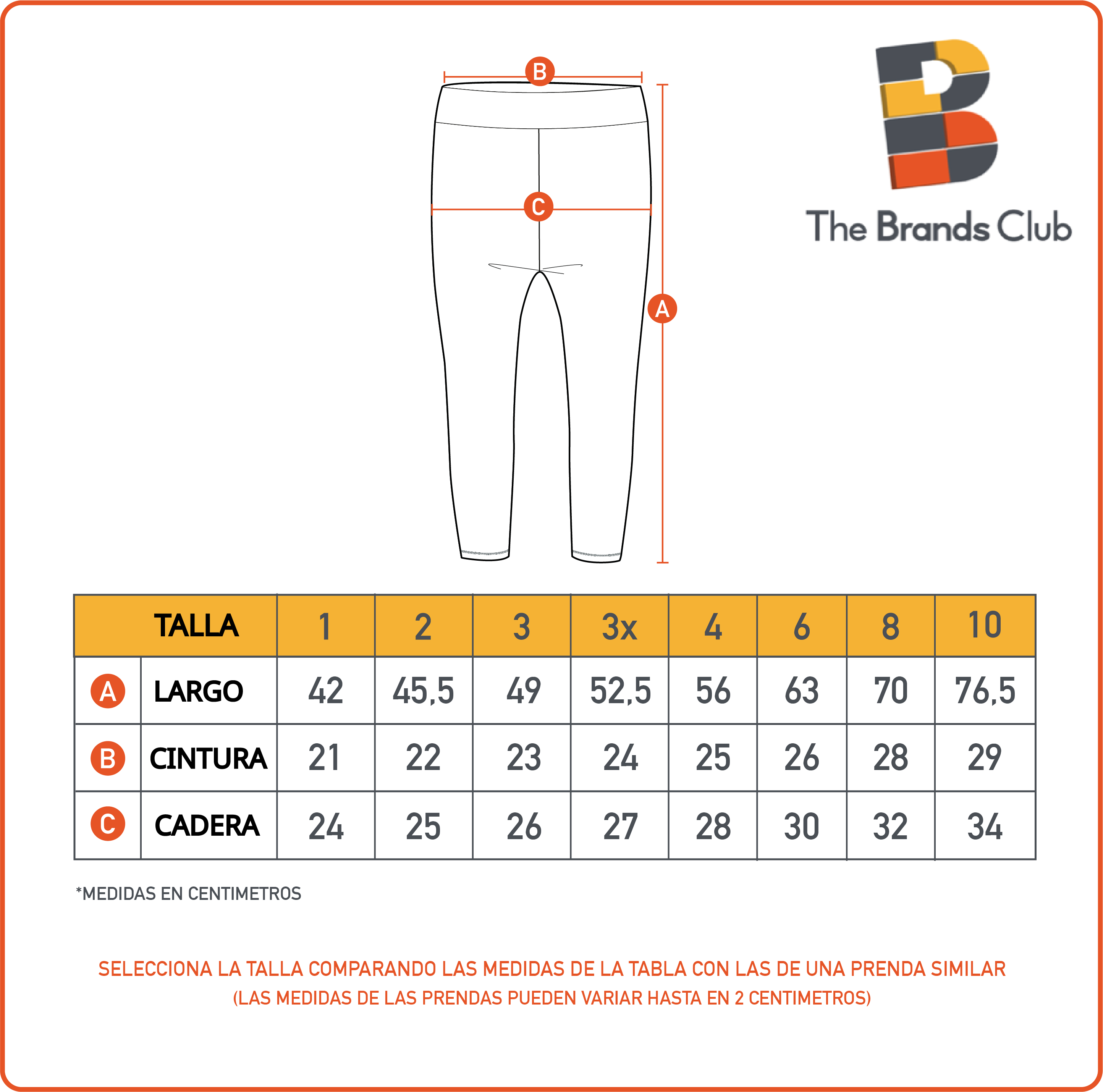 Jeans Niña Azul Básico The Brands Club-3