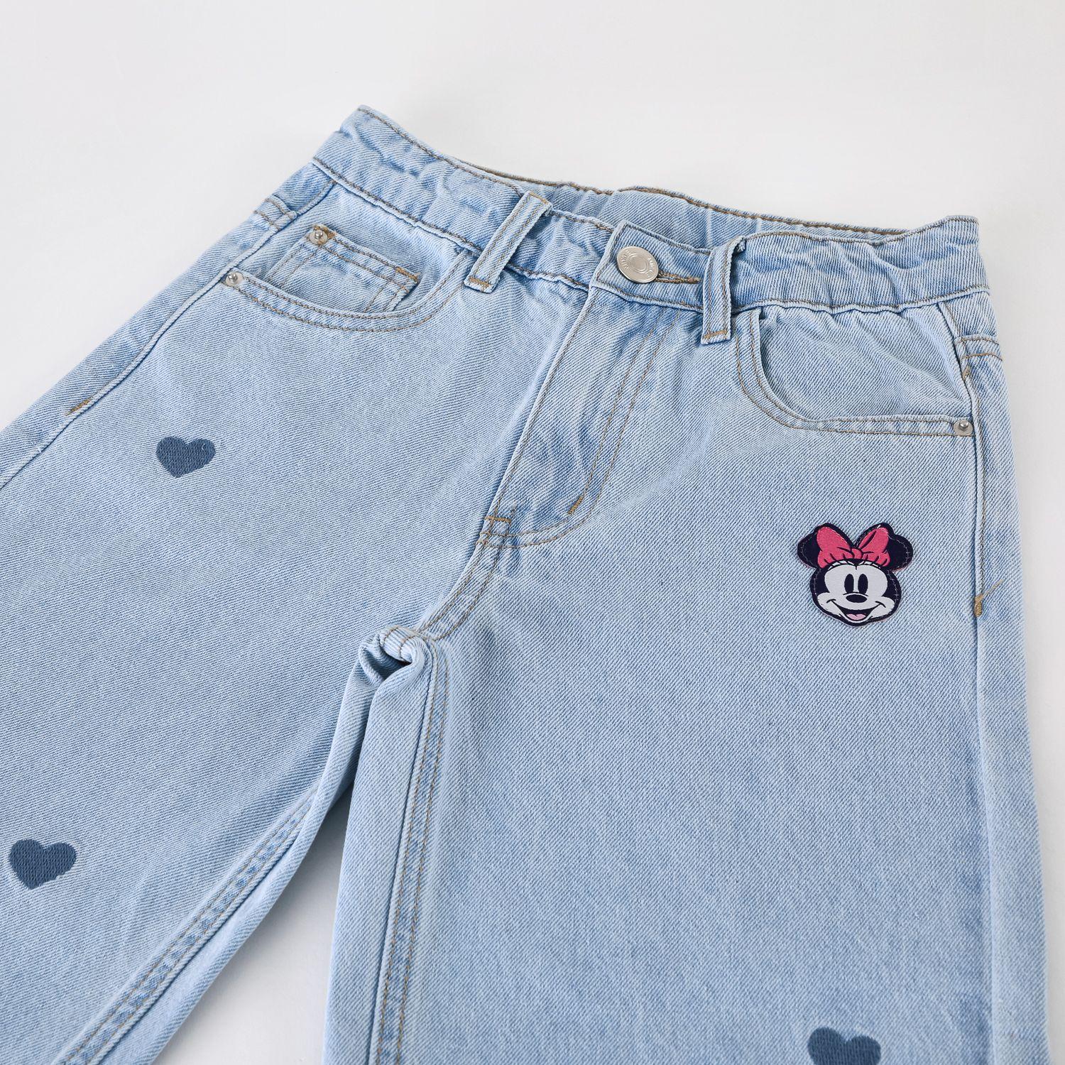 Jeans Niña Minnie Disney Palazzo Azul-2