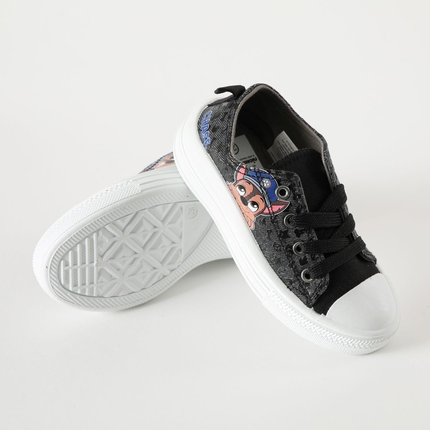 Zapatilla Lona Niño Chase Negro Paw Patrol-2
