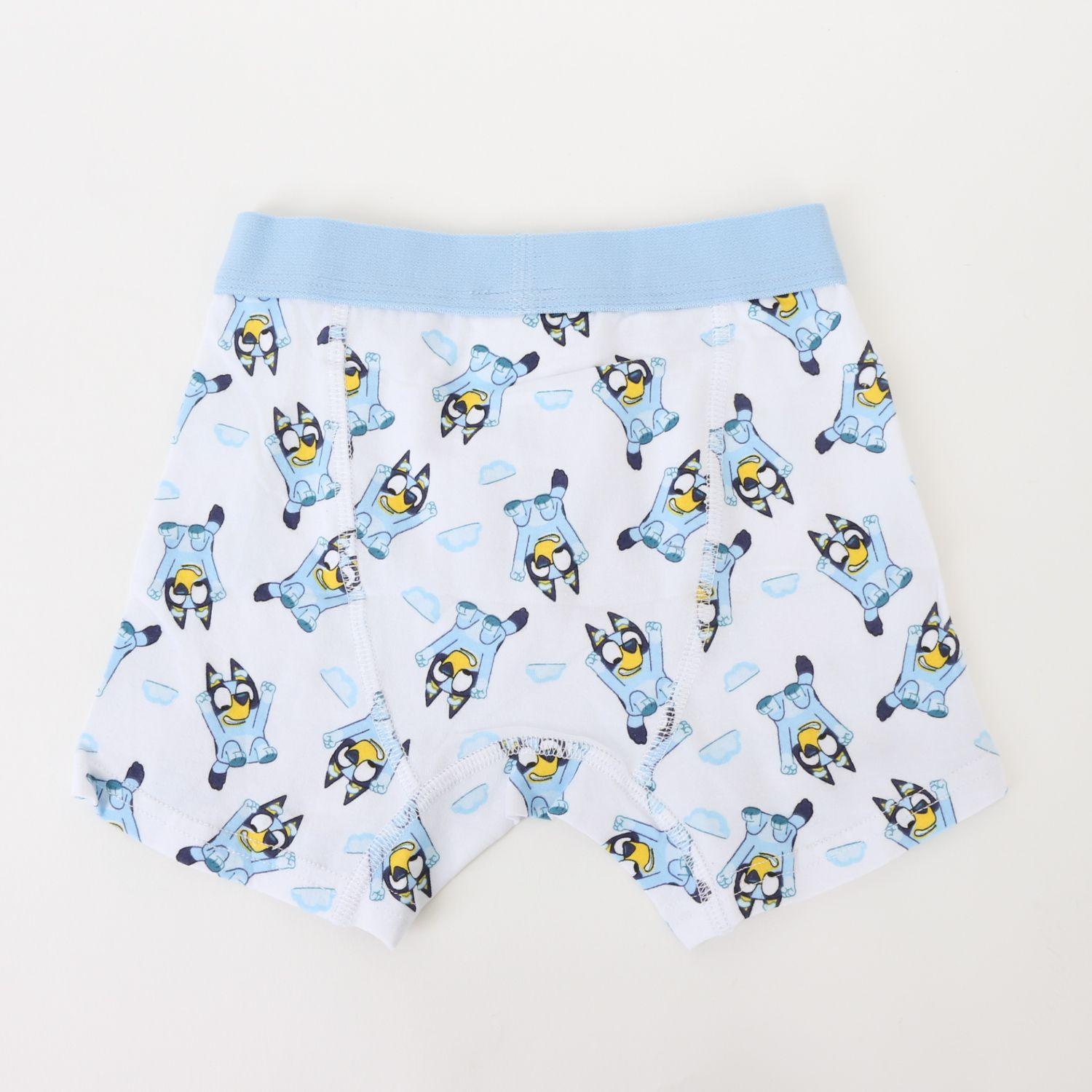 Tripack Bóxer Niño Celeste Full Print Bluey-4