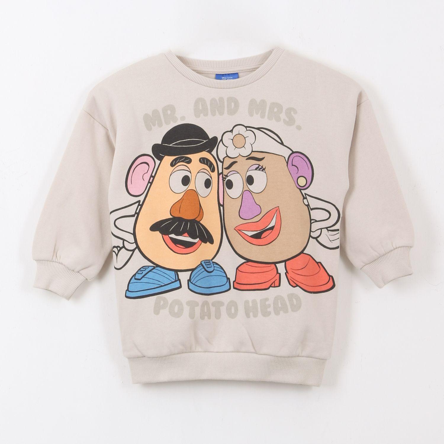 Polerón Cerrado Niña Mr & Mrs Potato Toy Story Beige Disney-0