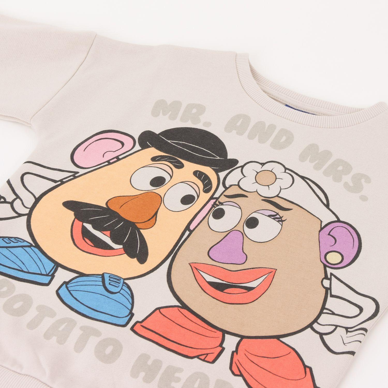 Polerón Cerrado Niña Mr & Mrs Potato Toy Story Beige Disney-3