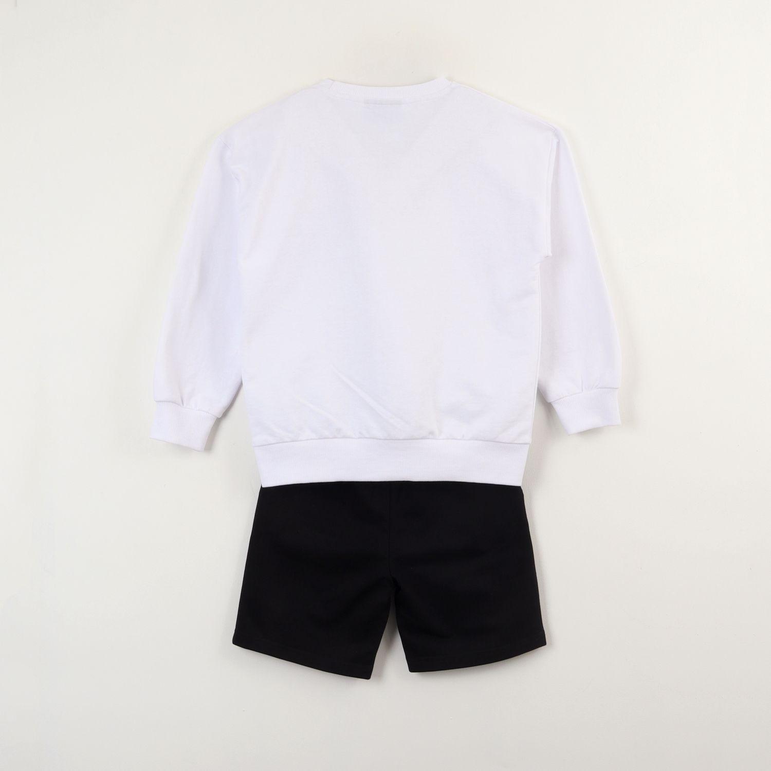 Conjunto Niño Comfy Blanco Minecraft-3