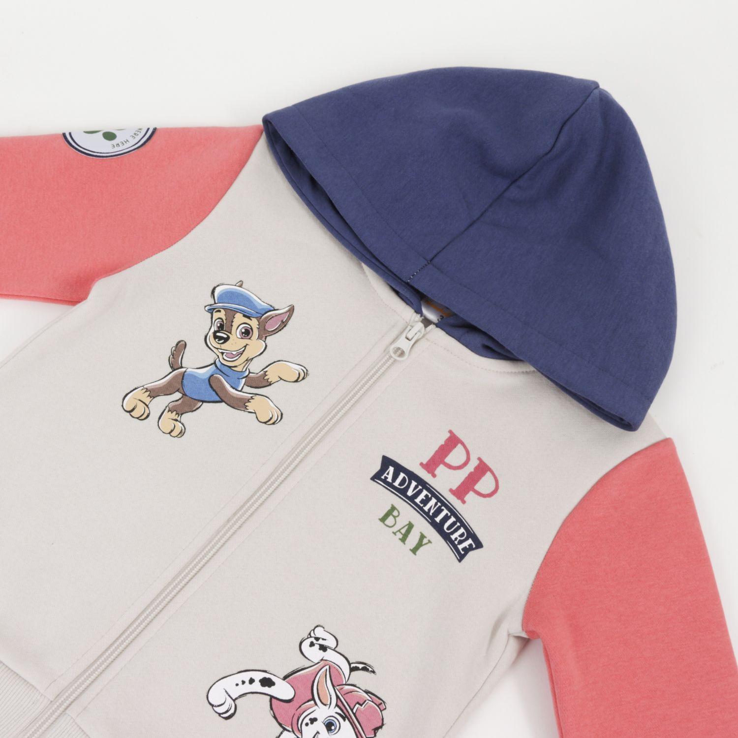 Polerón con Cierre Niño Blanco Adventure Bay Paw Patrol-2