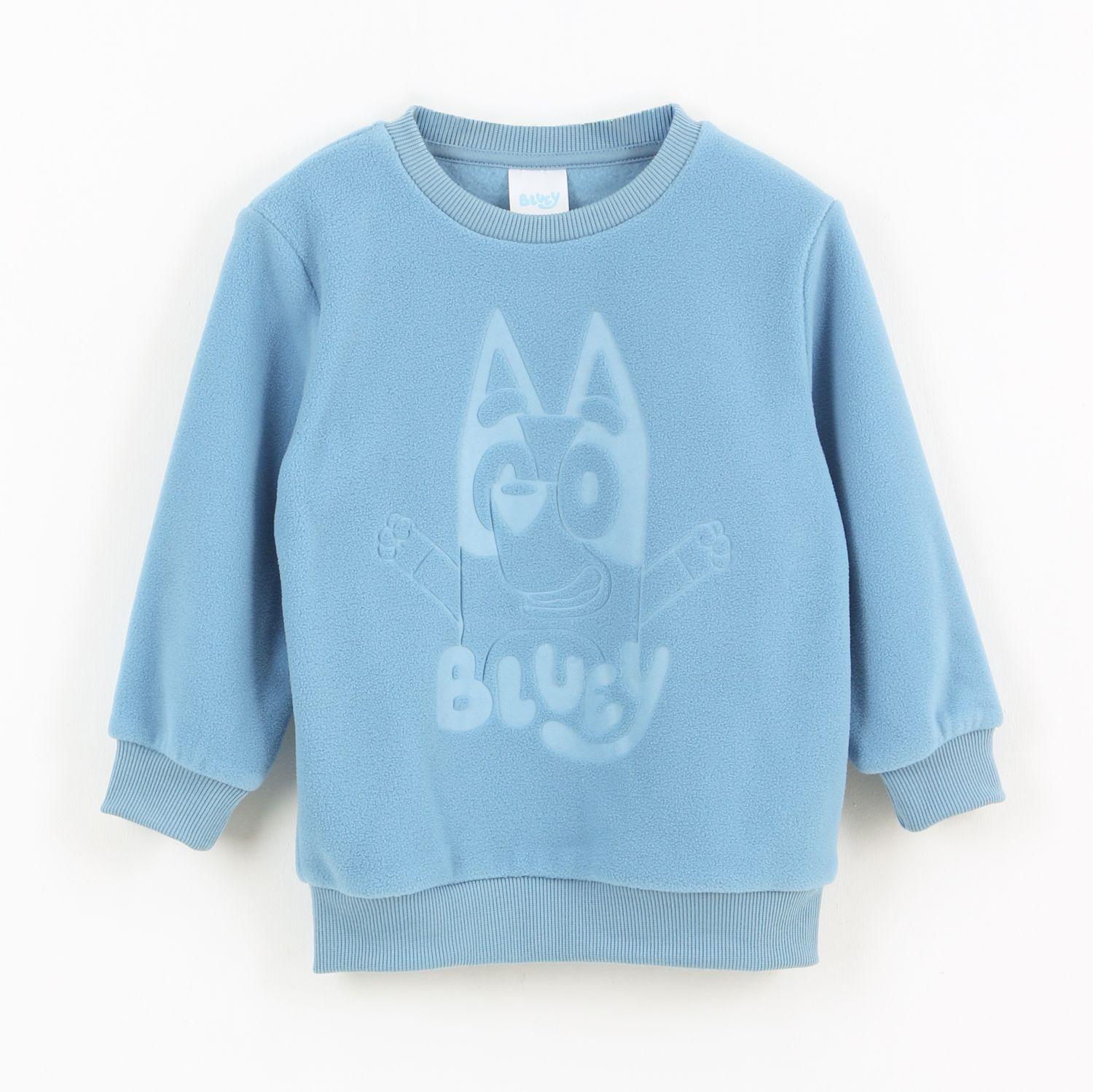 Polar Niño Diseño Frontal Azul Bluey-0