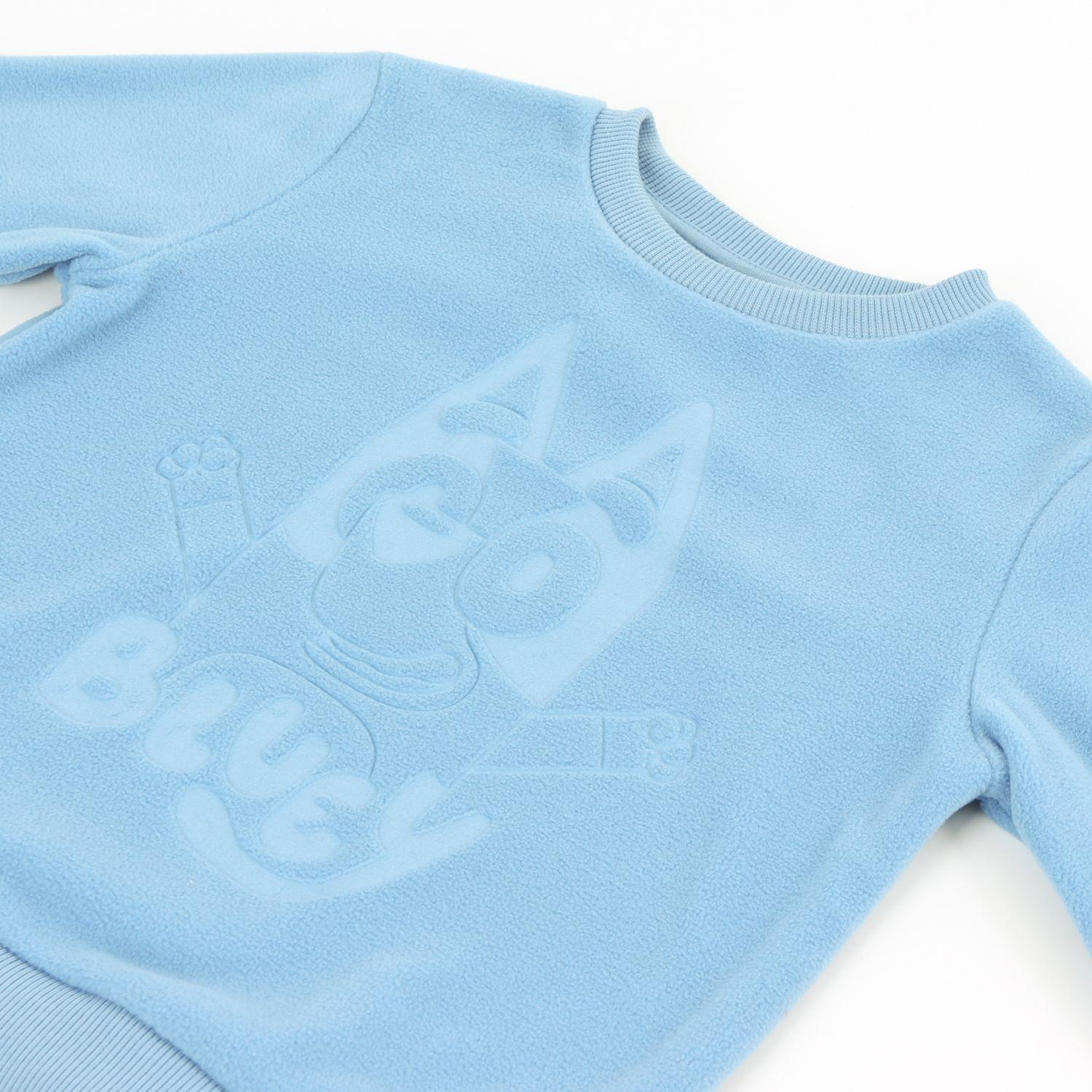 Polar Niño Diseño Frontal Azul Bluey-2