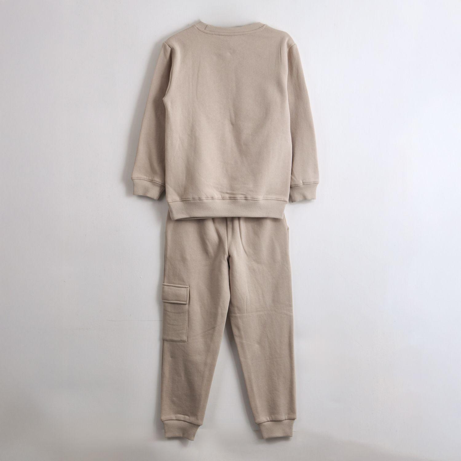 Conjunto Buzo Niño Spider Sense Spiderman Beige Marvel-1