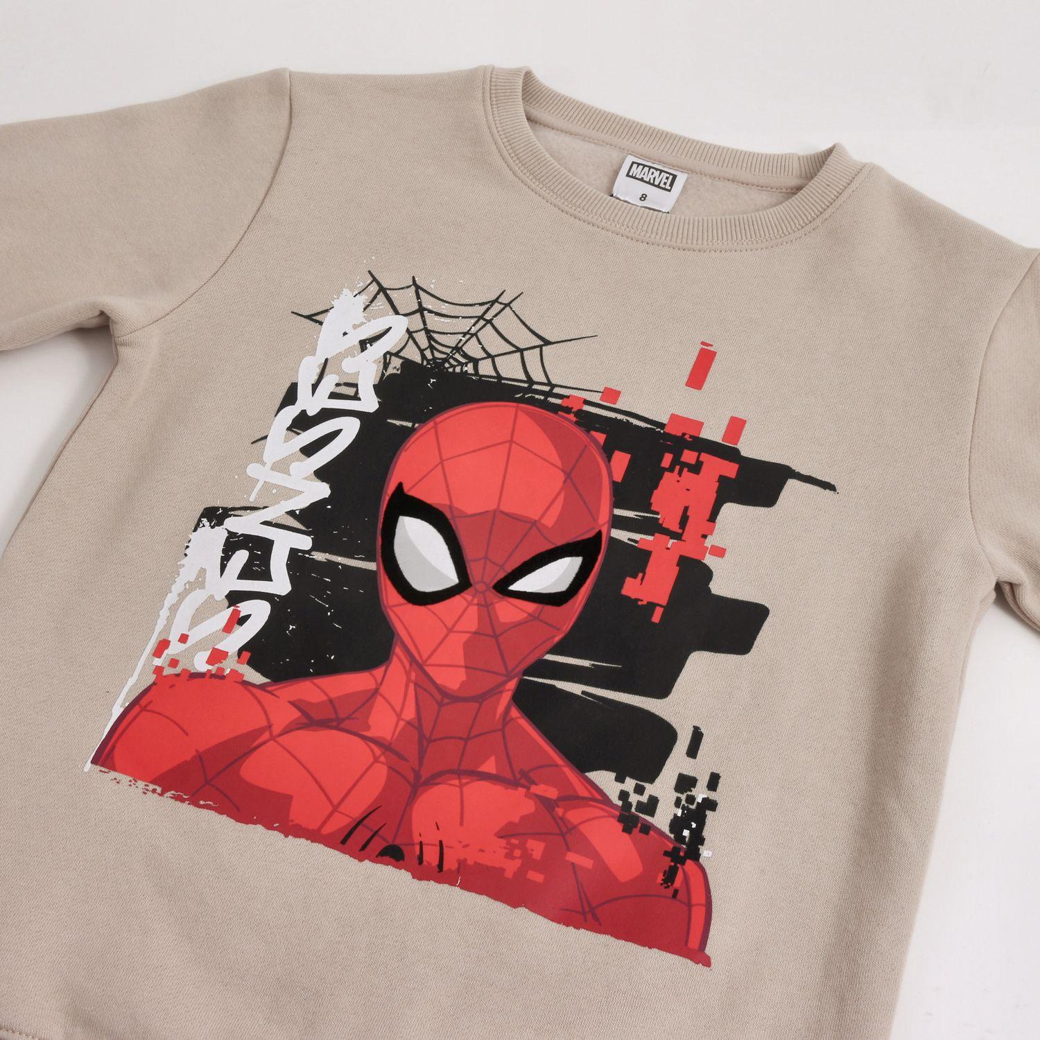 Conjunto Buzo Niño Spider Sense Spiderman Beige Marvel-2