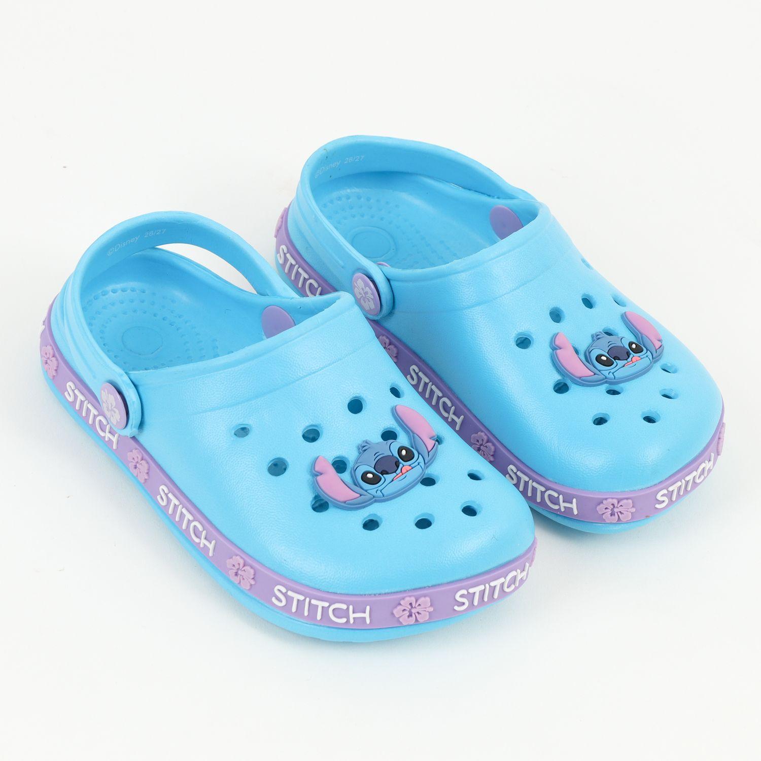 Zueco Niña Celeste Pin Stitch Lilo & Stitch Disney-1