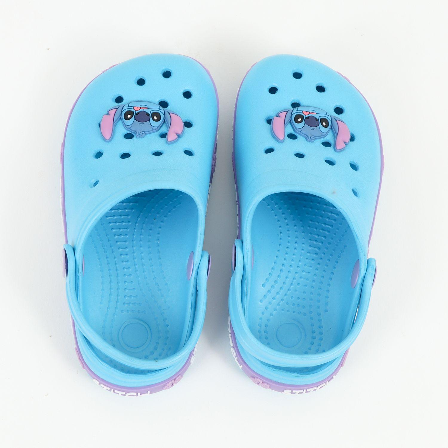 Zueco Niña Celeste Pin Stitch Lilo & Stitch Disney-2