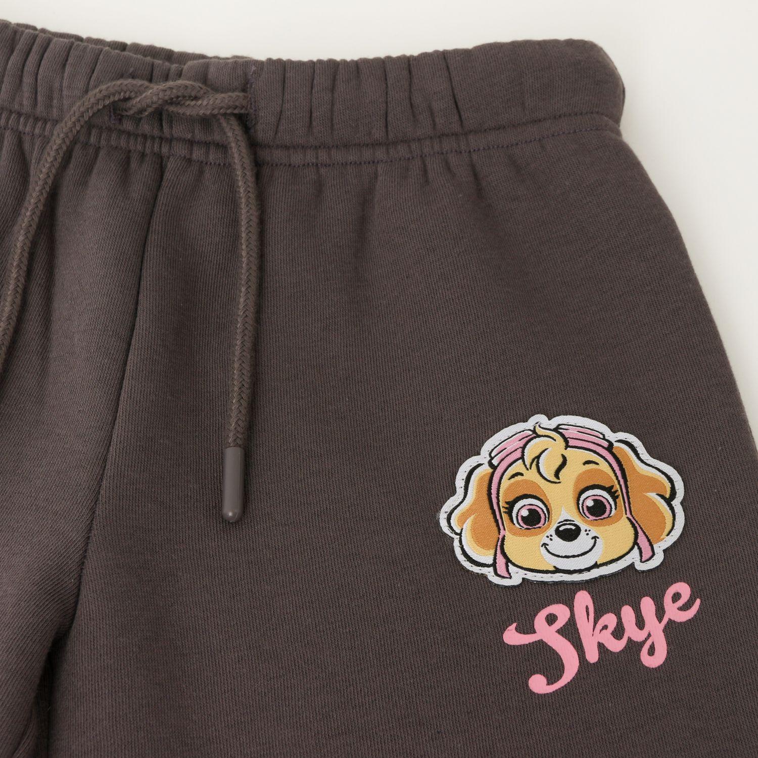 Conjunto Buzo Niña Full Print Skye Gris Paw Patrol-3