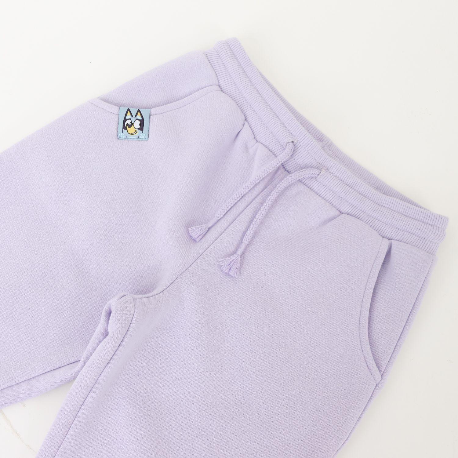 Conjunto Buzo Niña Rayas Lets Dance Morado Bingo & Bluey-3