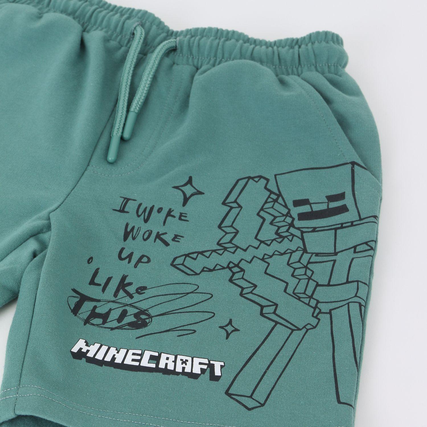 Conjunto Niño Minecraft Blanco-3