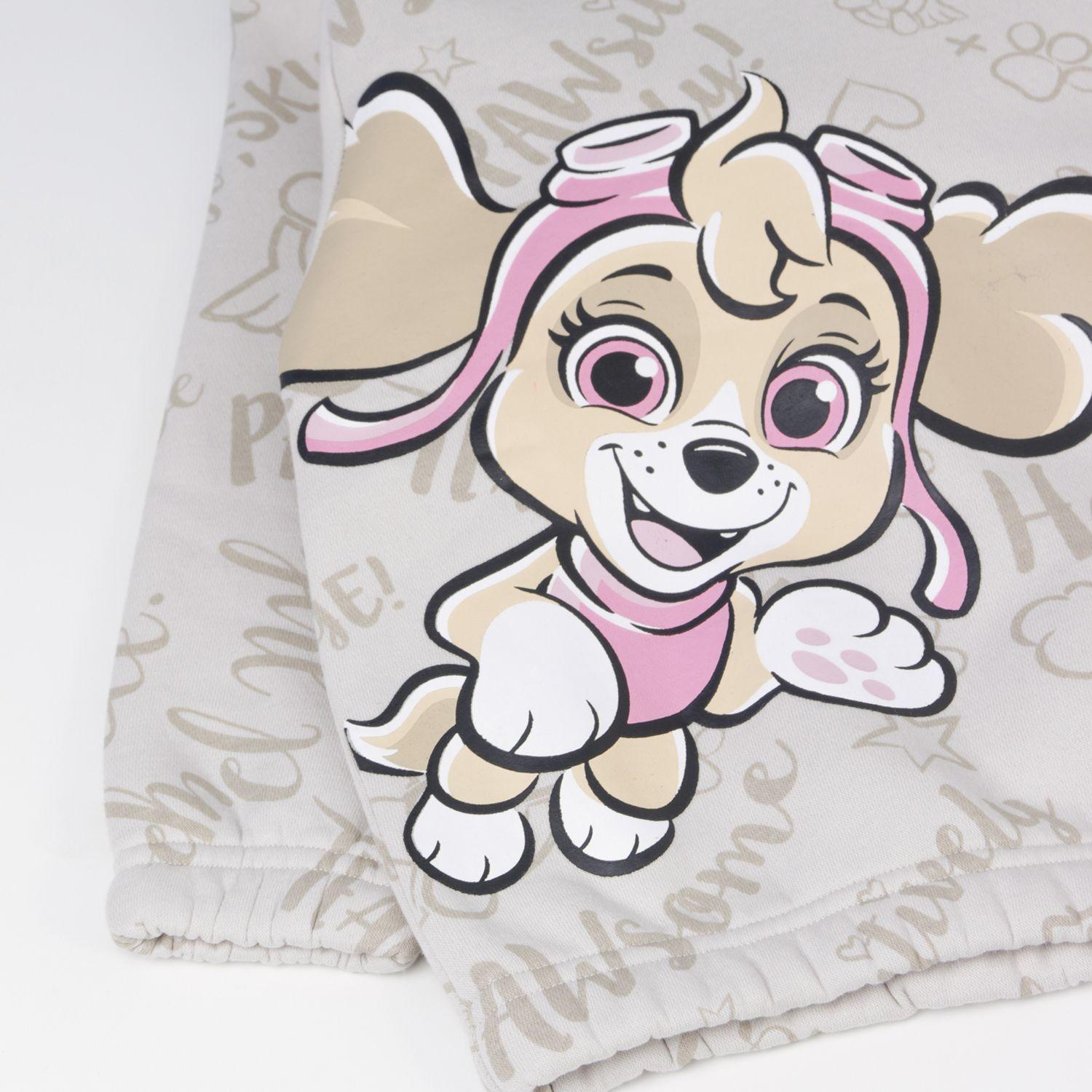Polerón Niña Hoodie Print Happy Skye Gris Paw Patrol-2