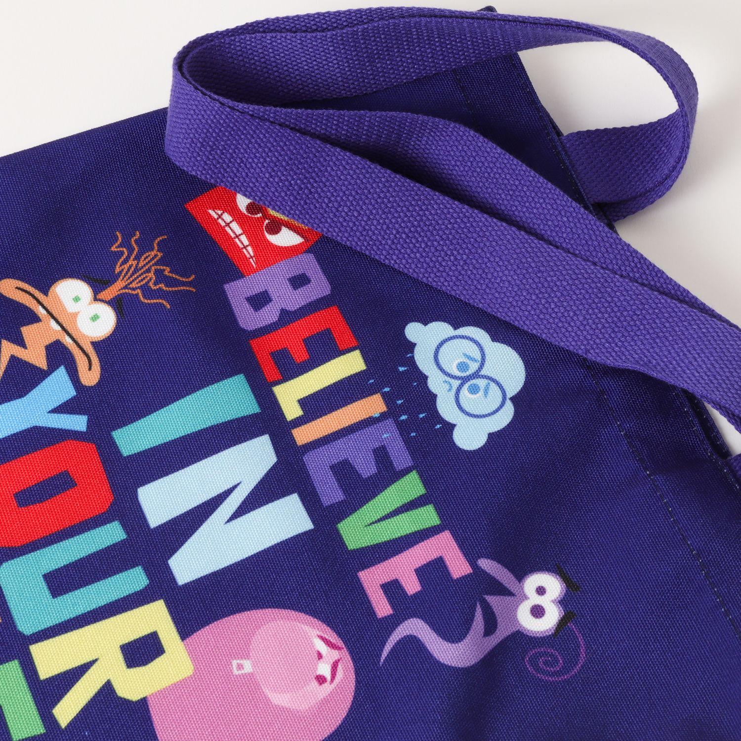 Totebag Niño Azul Personajes Color Pixar Disney-2