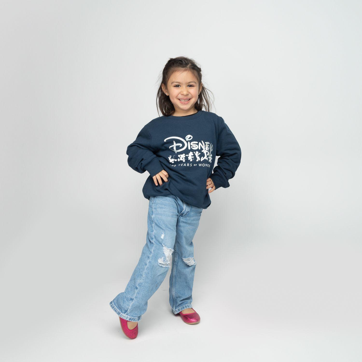 Poleron Niño Mickey Y Sus Amigos Grupo 100 Azul Disney-0