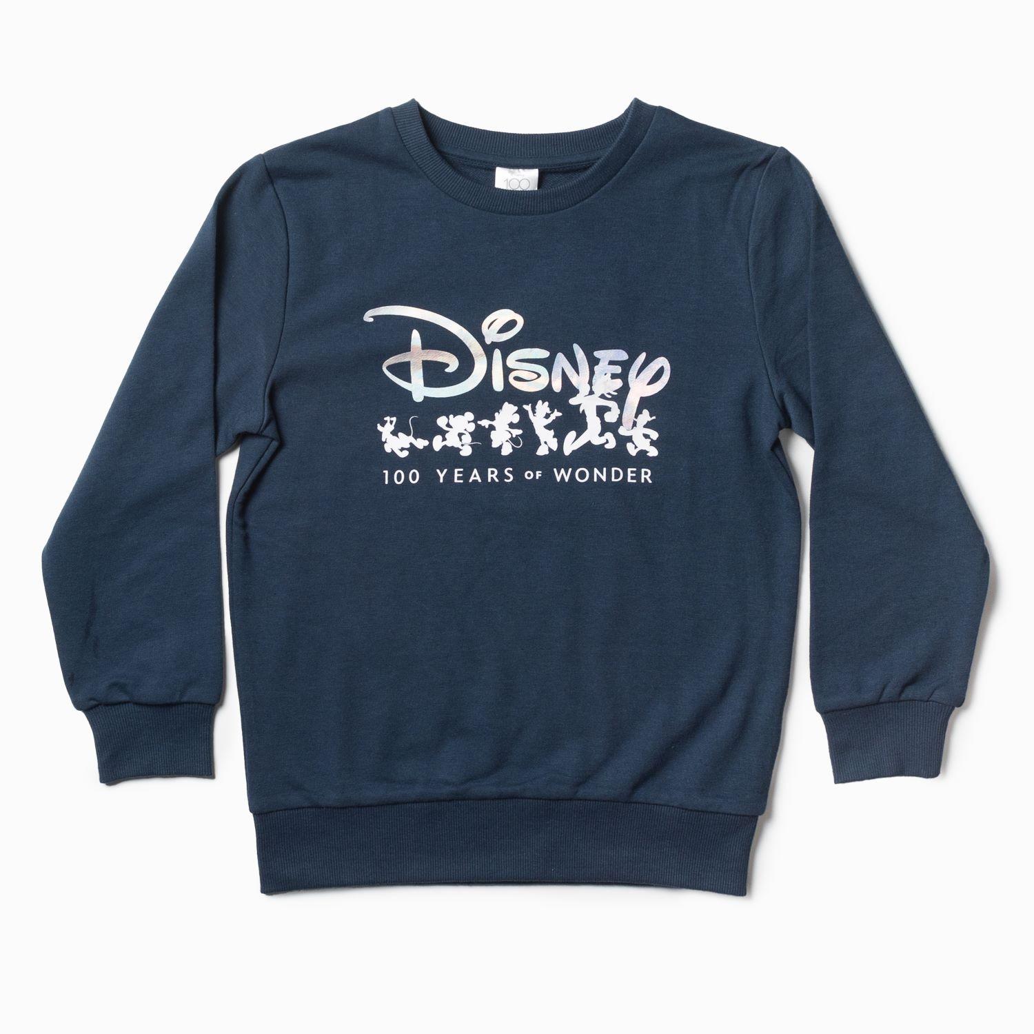 Poleron Niño Mickey Y Sus Amigos Grupo 100 Azul Disney-4