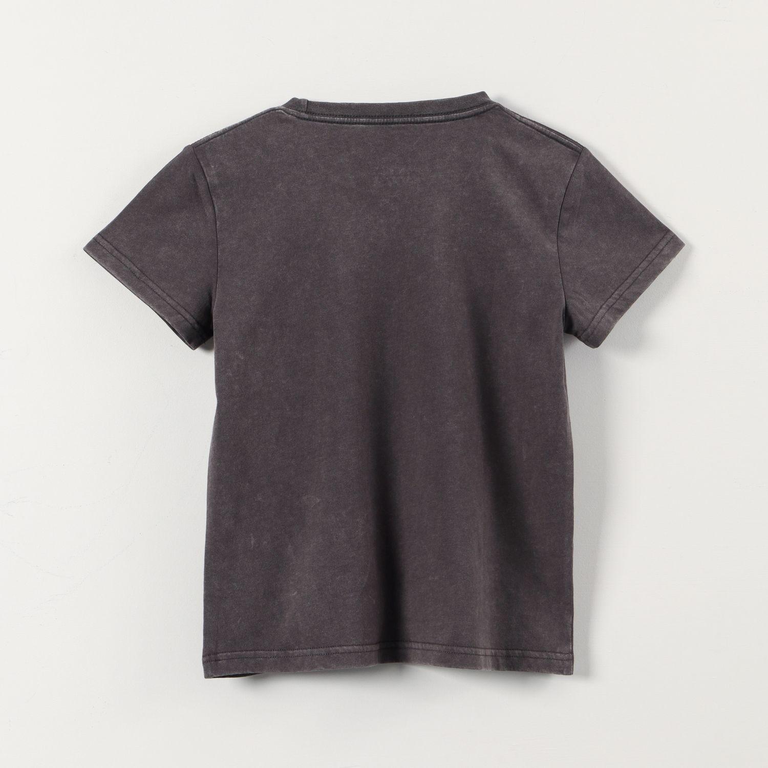 Polera Manga Corta Hombre Mickey Gris Disney-2