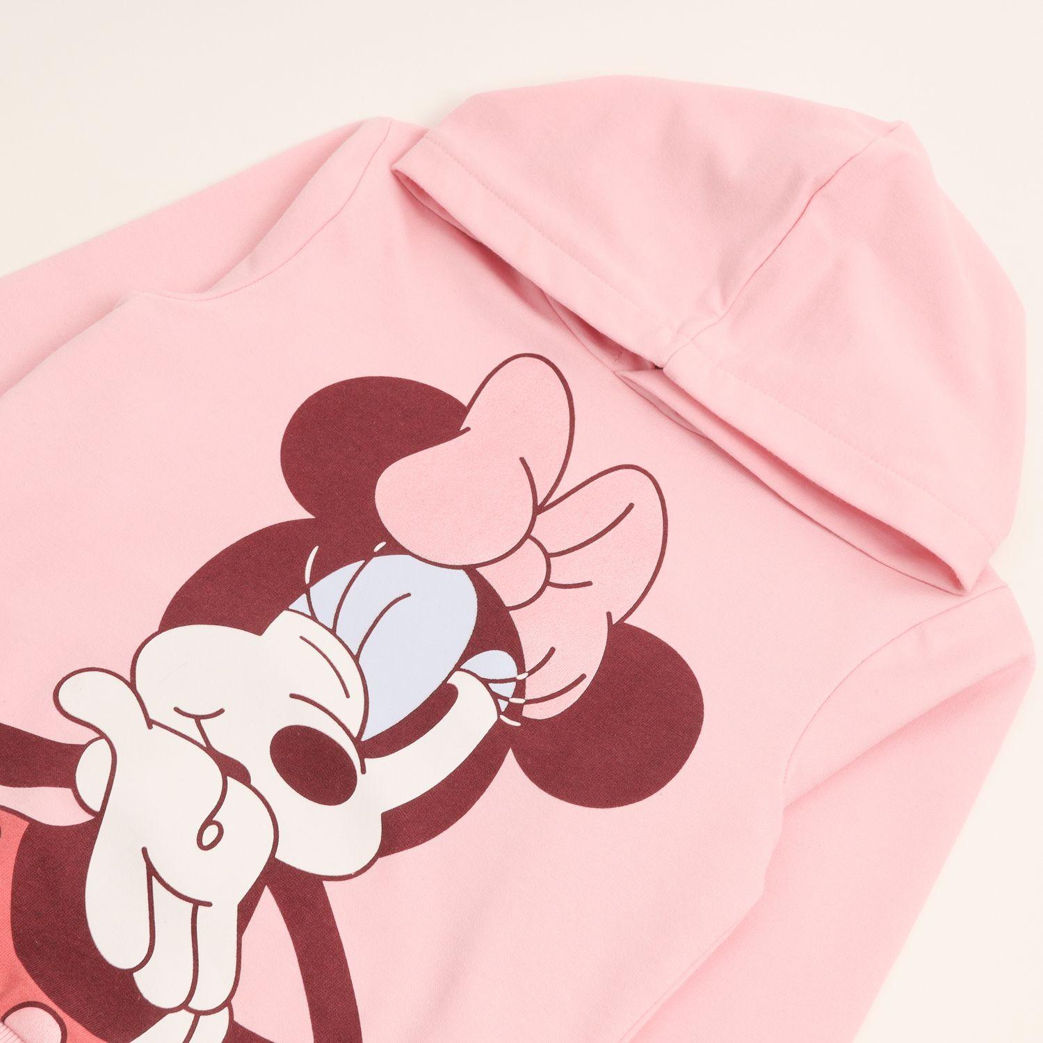 Conjunto Buzo Niña Minnie Kiss Rosado Disney-1