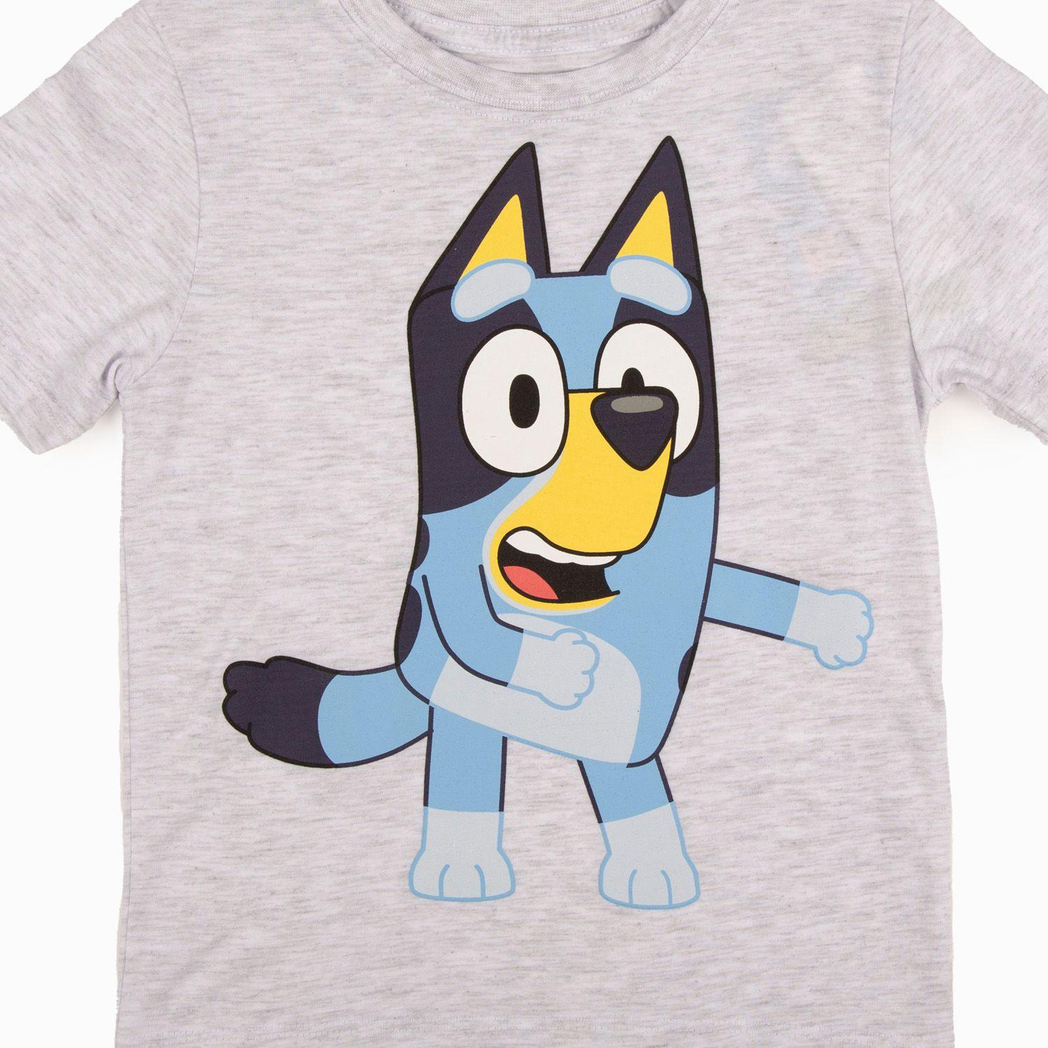 Polera Niño Gris Bluey-3