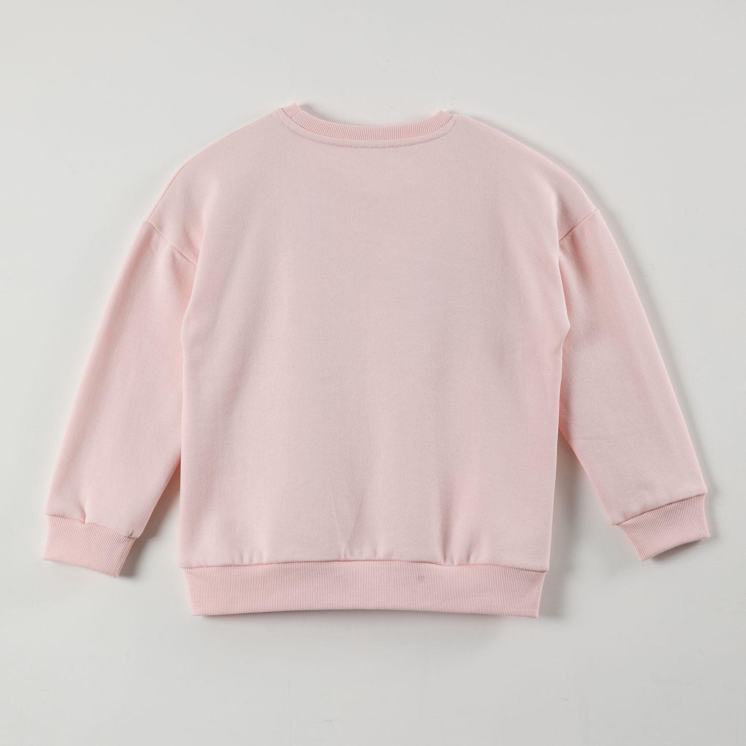 Poleron Cerrado Niña Mickey Happy Rosado Disney-5