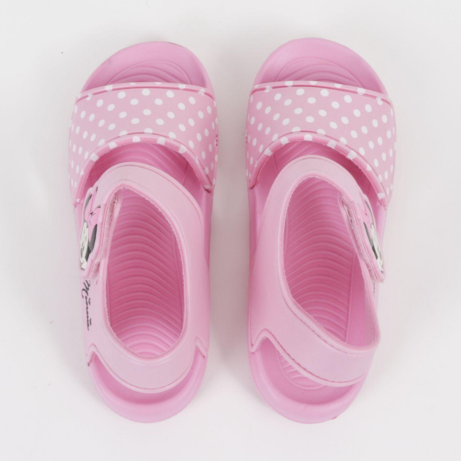 Sandalia Niña Rosado Lunares Minnie Disney-2
