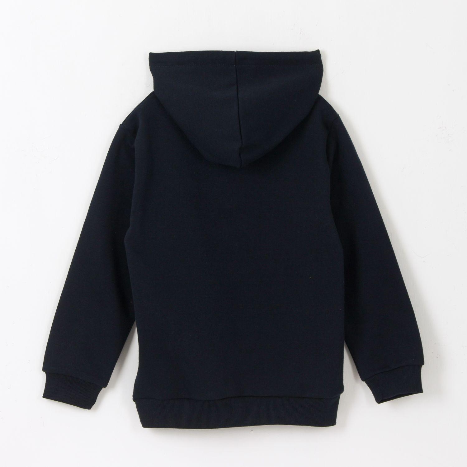 Polerón Escolar Niño Hoodie Azul Marino Minecraft-1