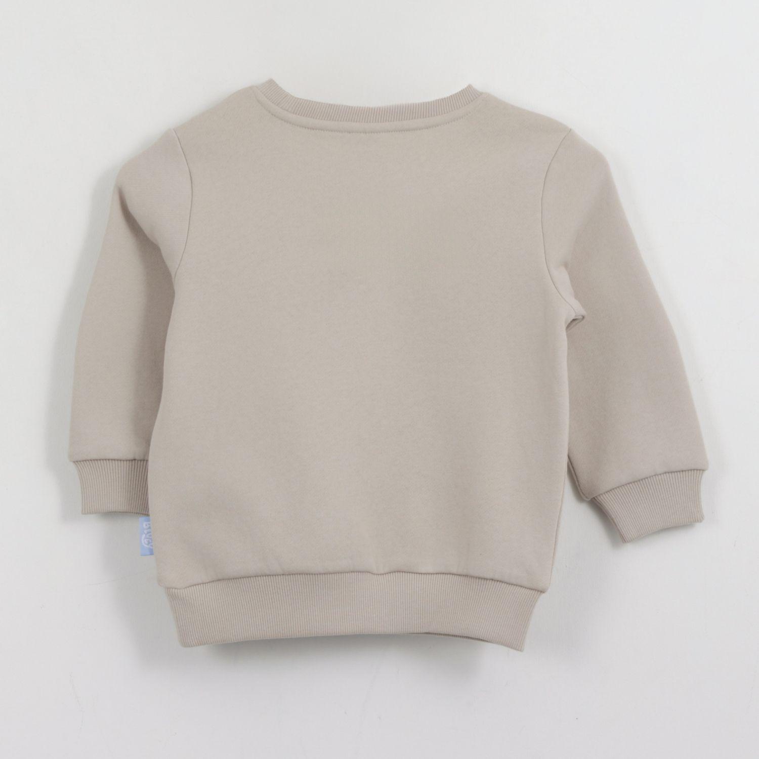 Polerón Cerrado Niño Best Friends Beige Bluey-1