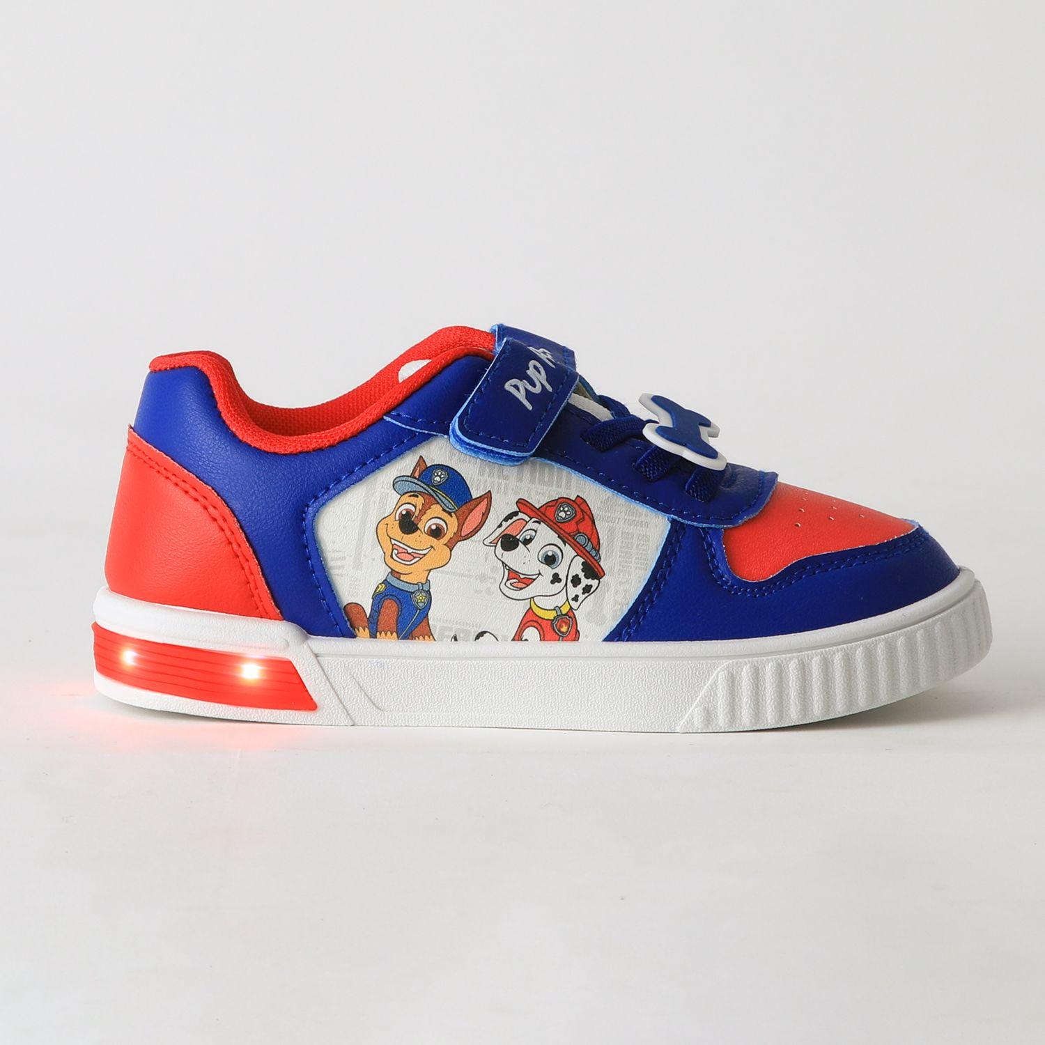 Zapatilla Luces Niño Chase & Marshall Azul Paw Patrol-0