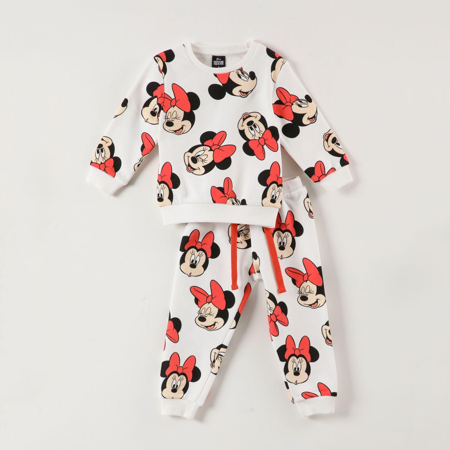 Buzo Niña Minnie Full Print Rosado Disney-2