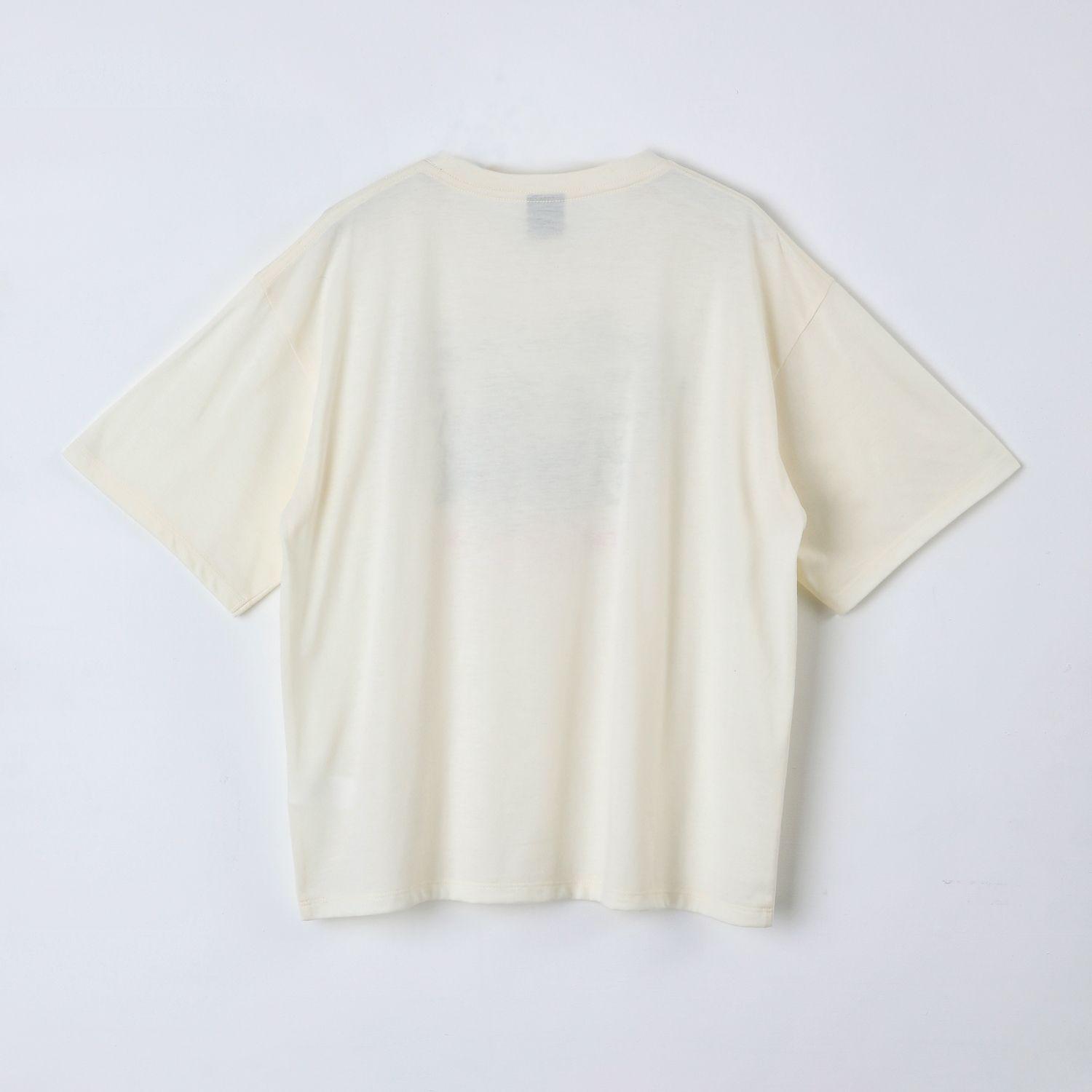 Polera Manga Corta Niña Beige Book Club BT21-2