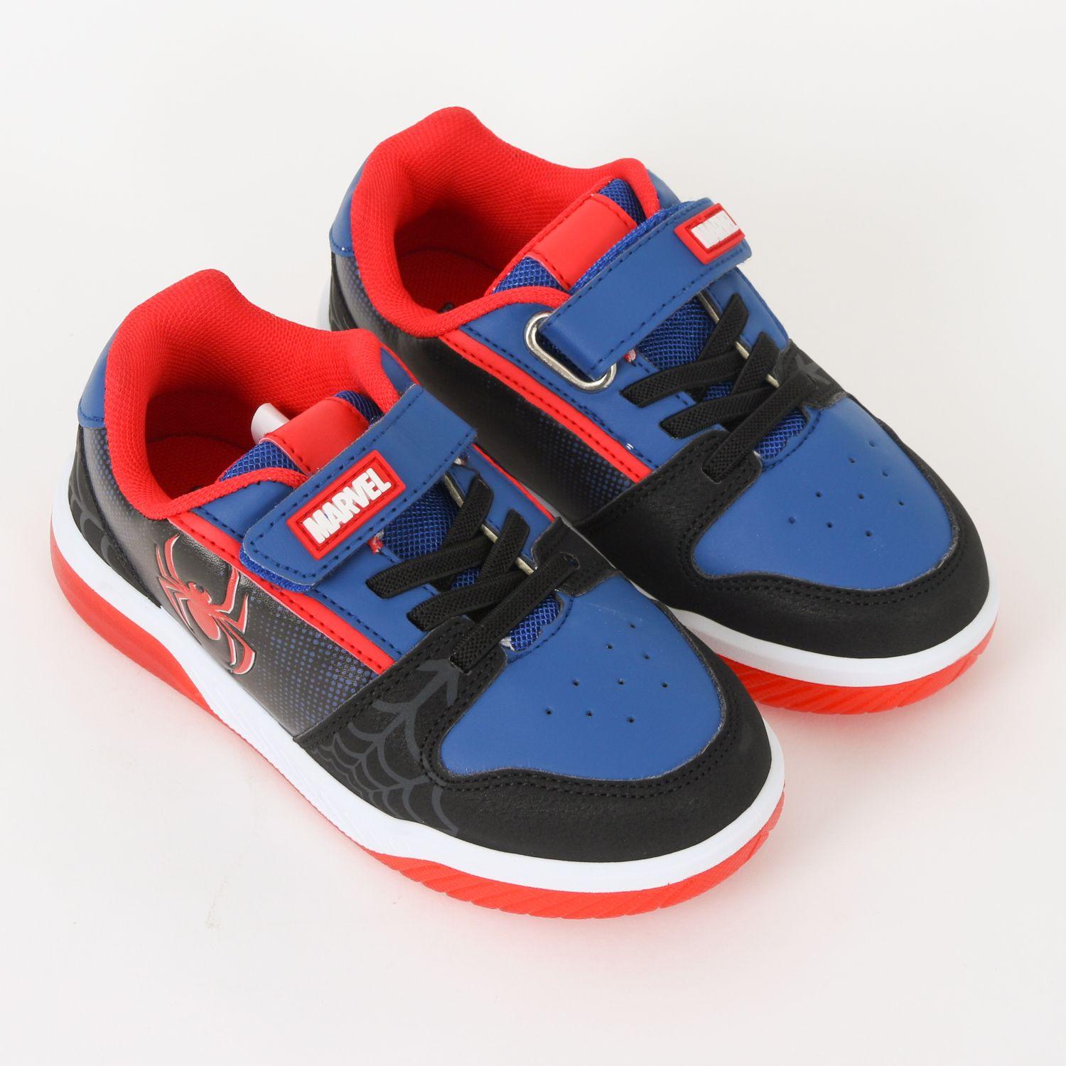 Zapatillas con luces Niño Negro Araña Spiderman Marvel-1