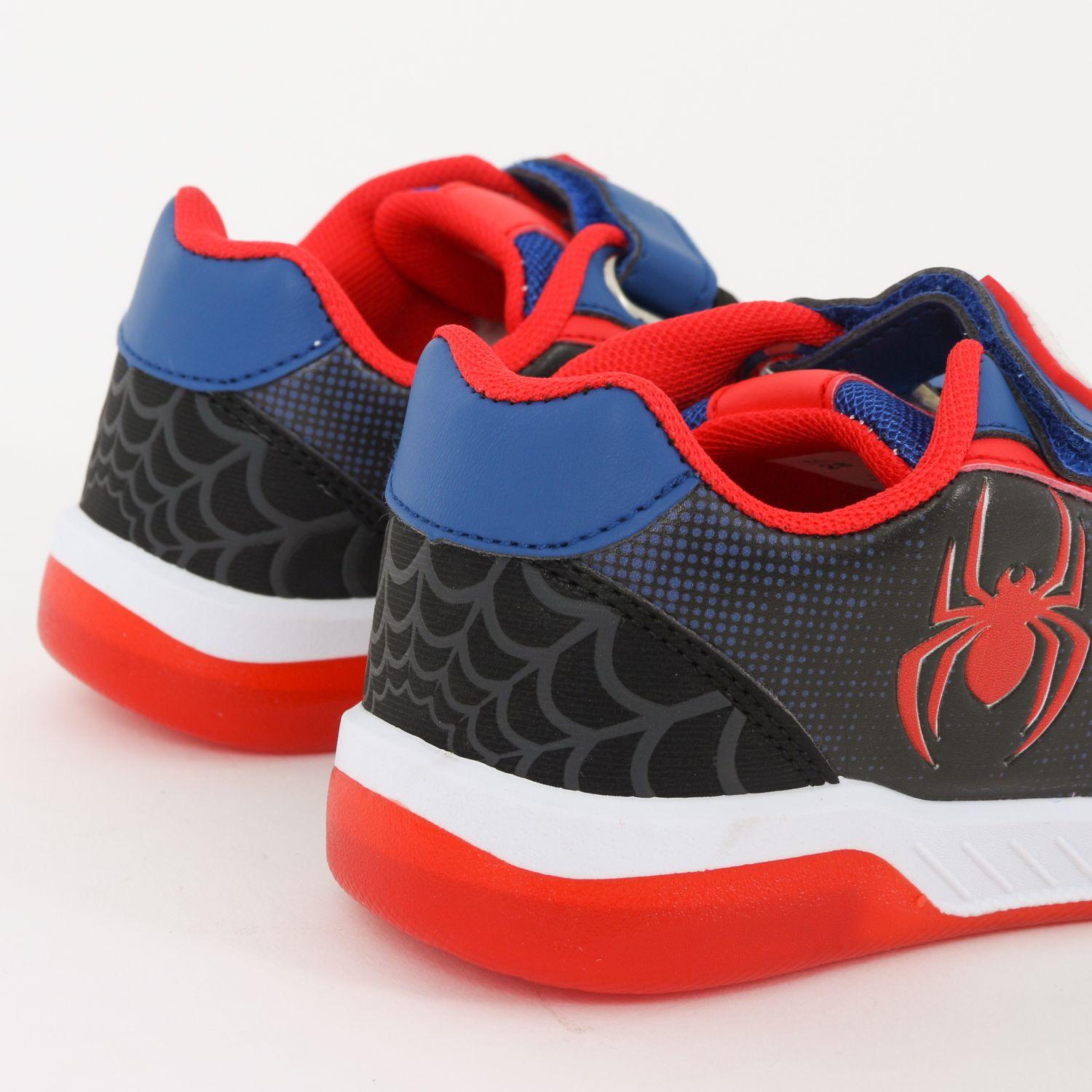 Zapatillas con luces Niño Negro Araña Spiderman Marvel-2