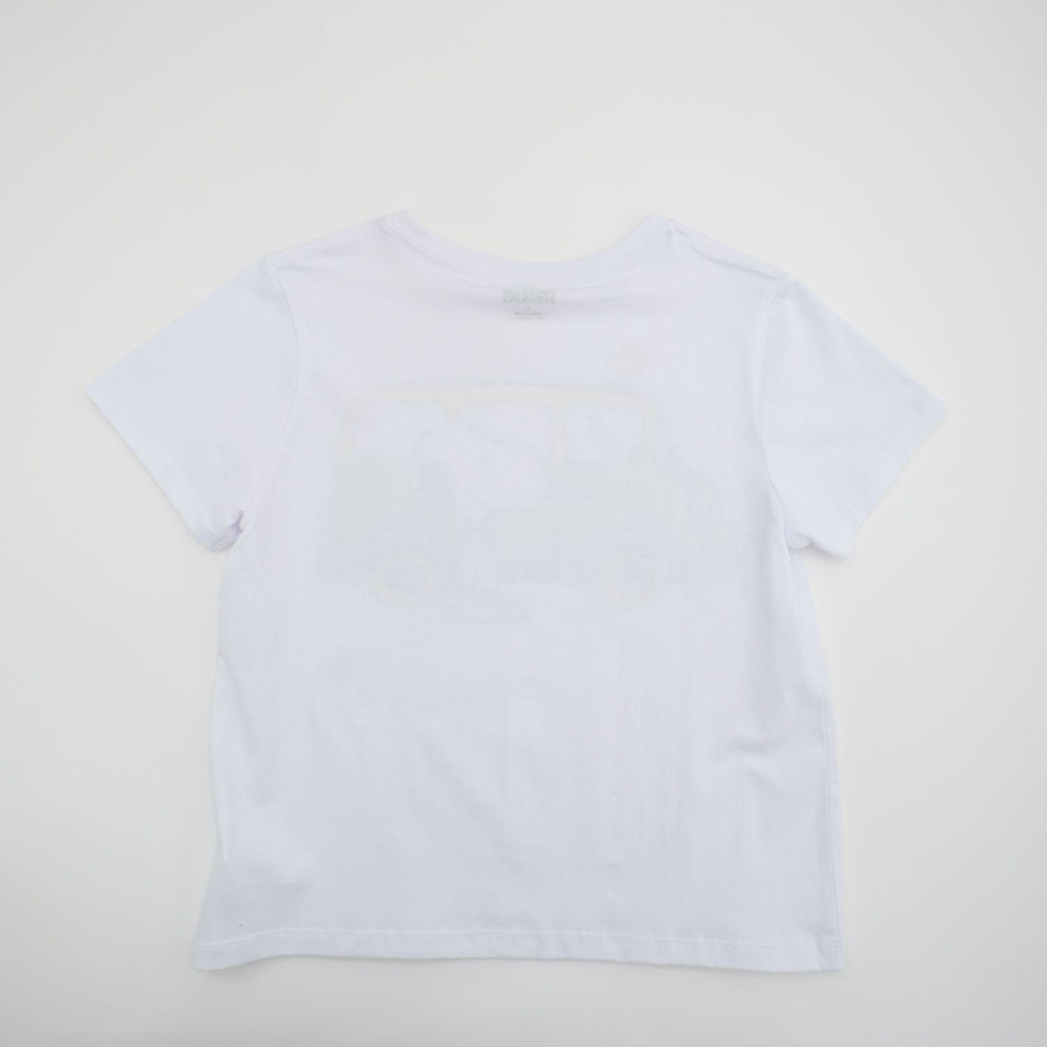 Polera Mujer Auto Blanco Snoopy-1