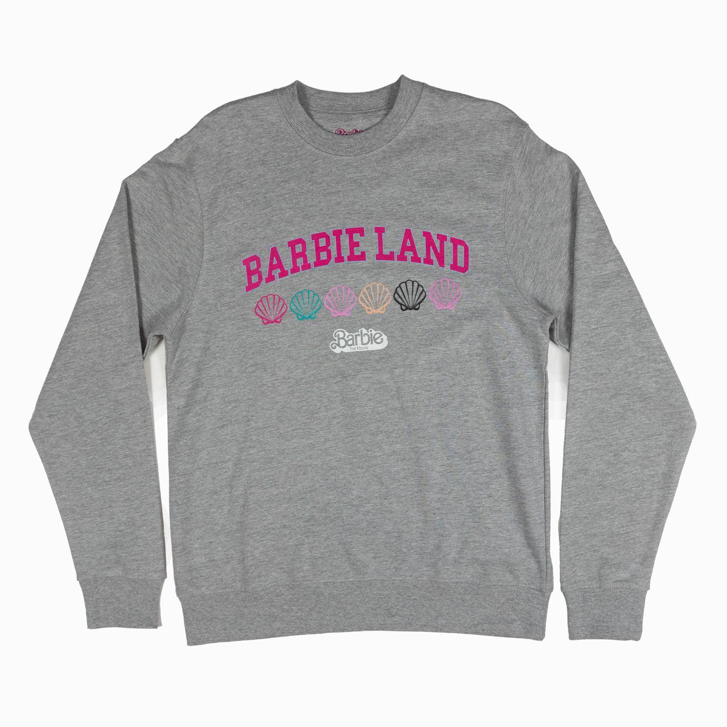 Poleron Mujer Land Gris Barbie-0