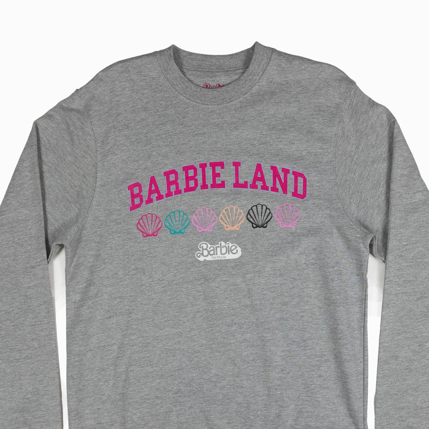 Poleron Mujer Land Gris Barbie-1